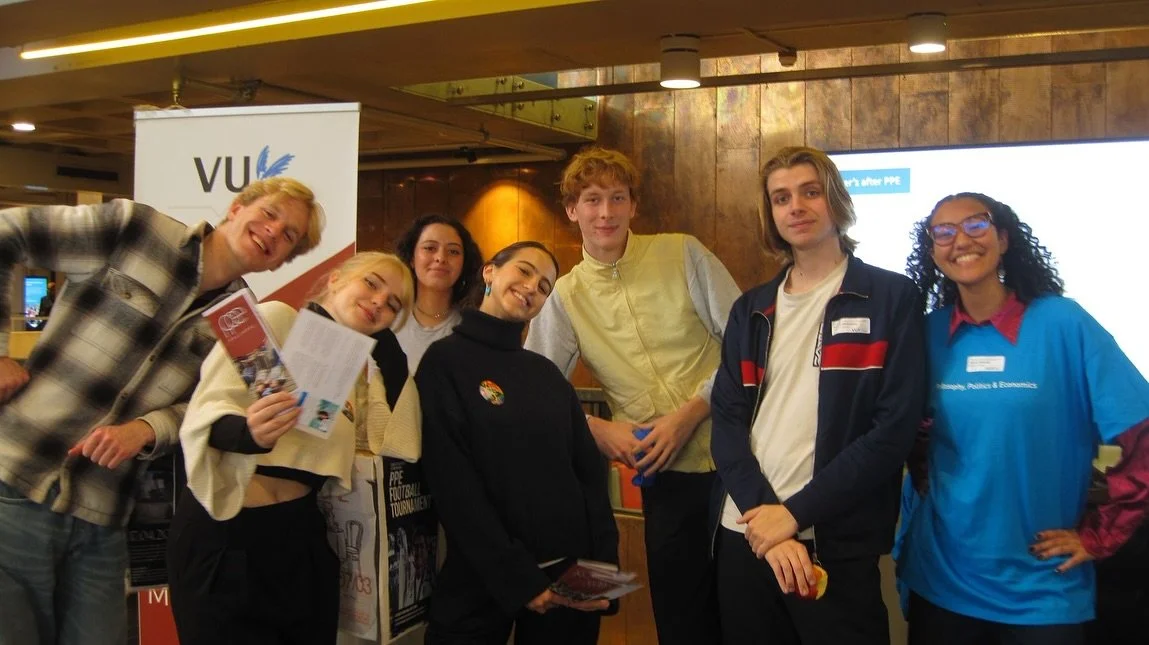 KallioPPE was well represented at the VU bachelor days last weekend!
Together with the PPE bachelor stand we promoted our studies to interested prospective students and parents.
Thank you to everyone who showed up to the stands, and to everyone who h