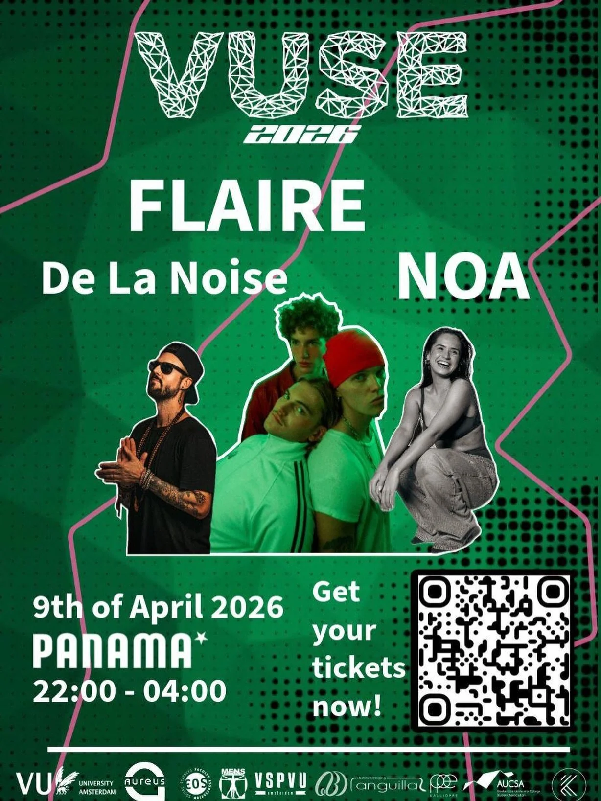 Now that all exams are over, it&rsquo;s time to party again 🥳
Next Thursday is VUSE! with an amaaazing lineup 🤩
Tickets are going fast, so don&rsquo;t wait too long!
For everyone from VU + friends 🫶🏼

 https://shop.weeztix.com/1dd7fcb0-fb11-11f0-