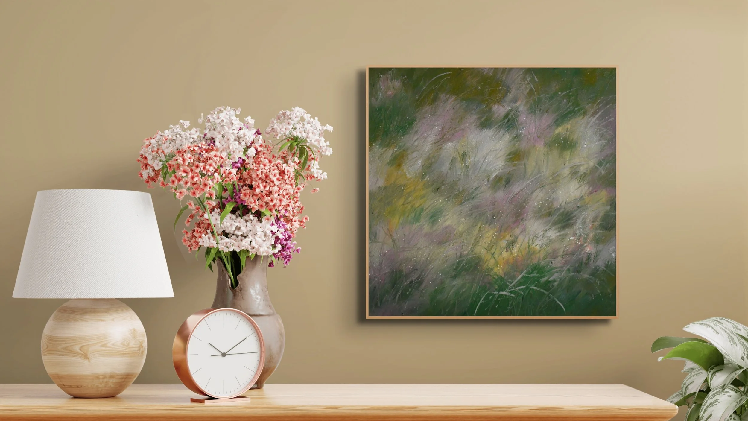 Toile Imprimée à Broder Daisy Meadow – Golden Apple Art – Mono Deluxe – DIY #FA90