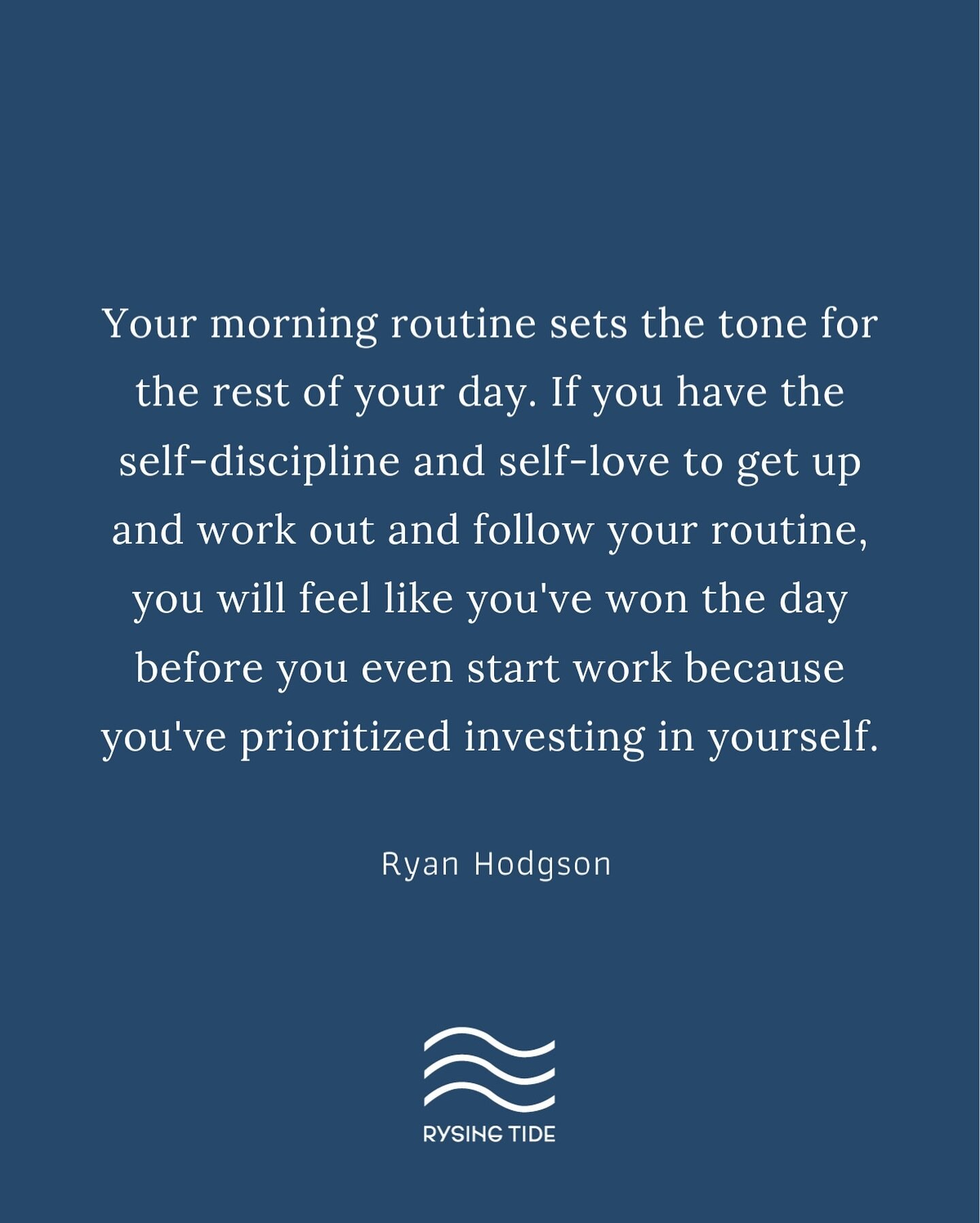 Win your morning and win your whole day! 

#beintentional #showupforyourself #lawofattractionworks #lifecoach #motivationalquotes #wealthymindset #humandesignreader #takeactionnow #findingyourfearless #mindset #dreamersandoers #healthyliving #quoteso