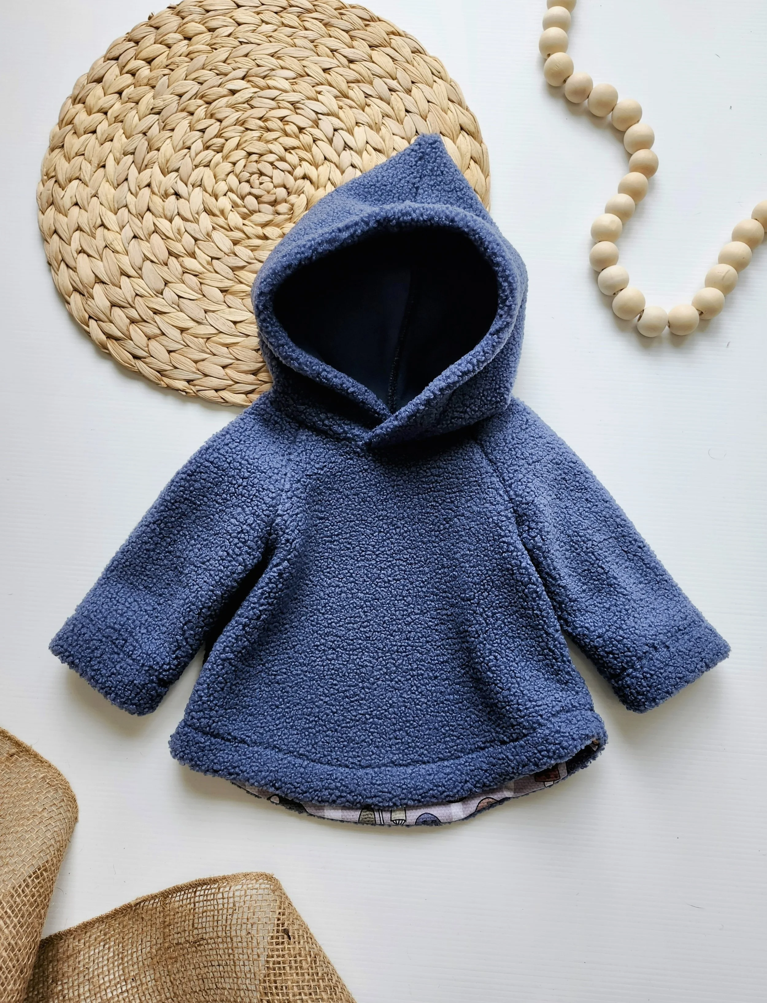 Snuggle Jacket - Sky