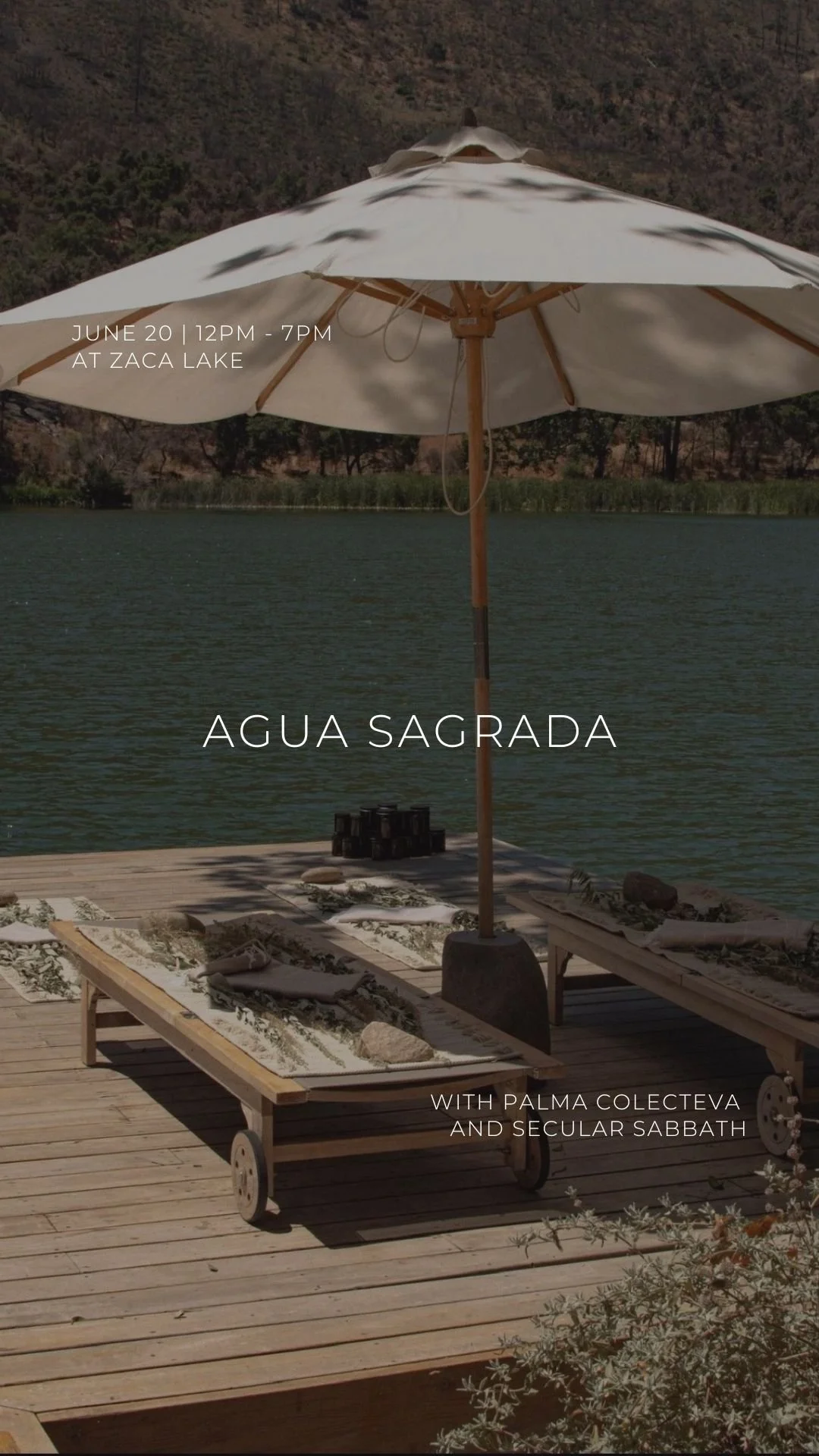 Agua Sagrada ~ June 20th