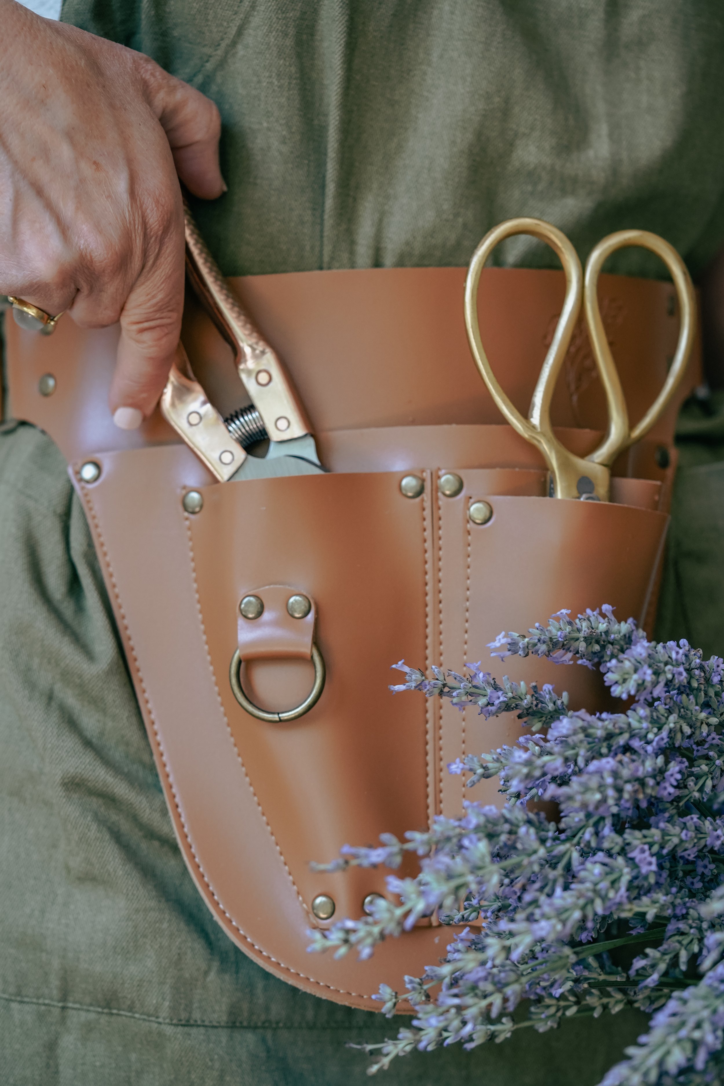 Vegan Leather Garden Belt