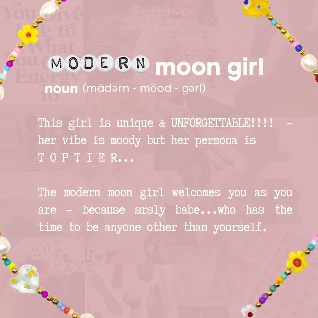 Are you a modern moon girl!? ✨