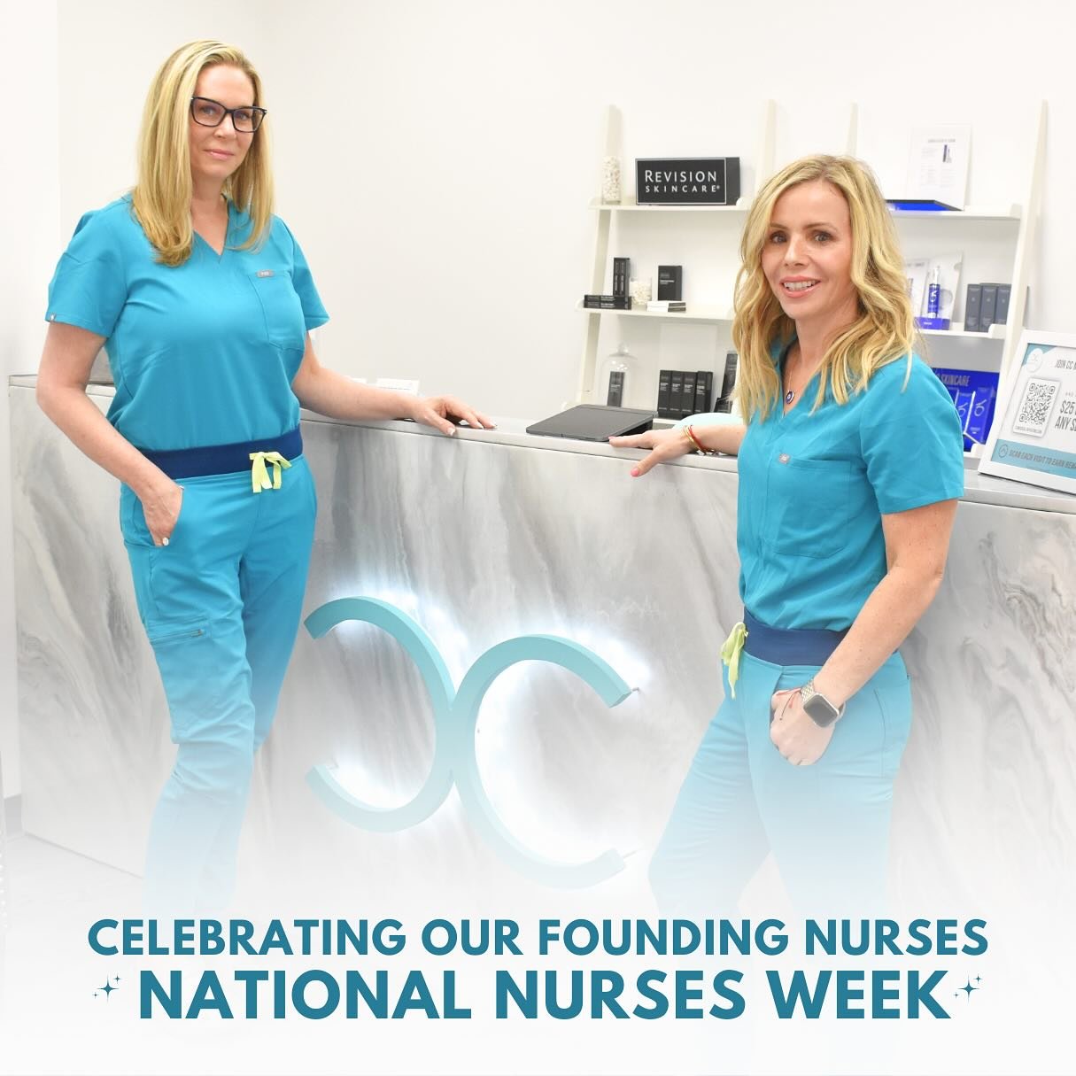 Let&rsquo;s celebrate our founding nurses, Christine &amp; Deb for #NationalNursesWeek 🩺🩵 Their hard work, ambition and dedication to their profession are just some of the reasons behind the success of CC Medical. Nurse Practitioners are the heartb