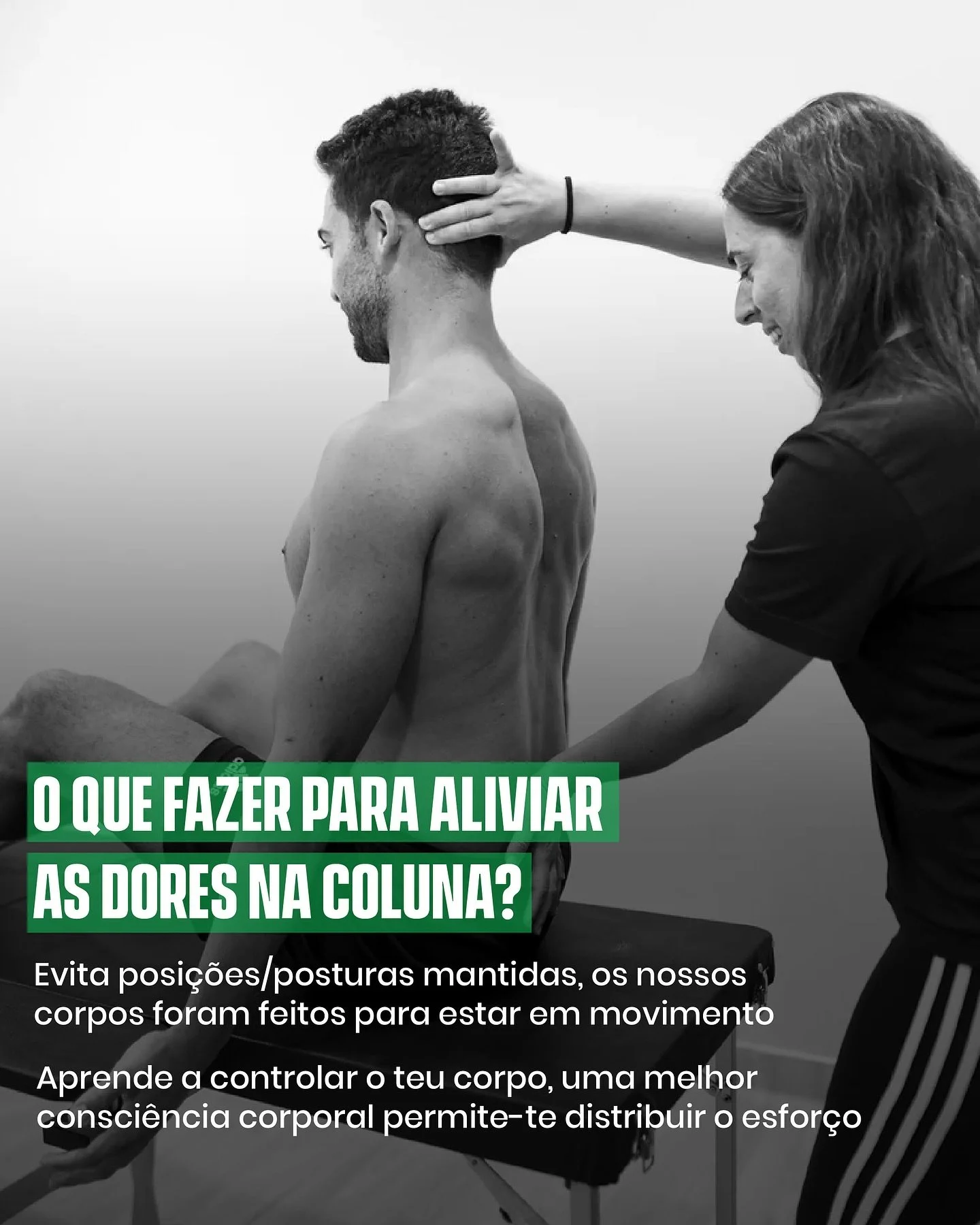 Hoje assinala-se o Dia Mundial da Coluna.
A dor na coluna é um sinal de que algo precisa de atenção e, muitas vezes, pode ser gerida com hábitos simples.
A prevenção começa por conheceres o teu corpo