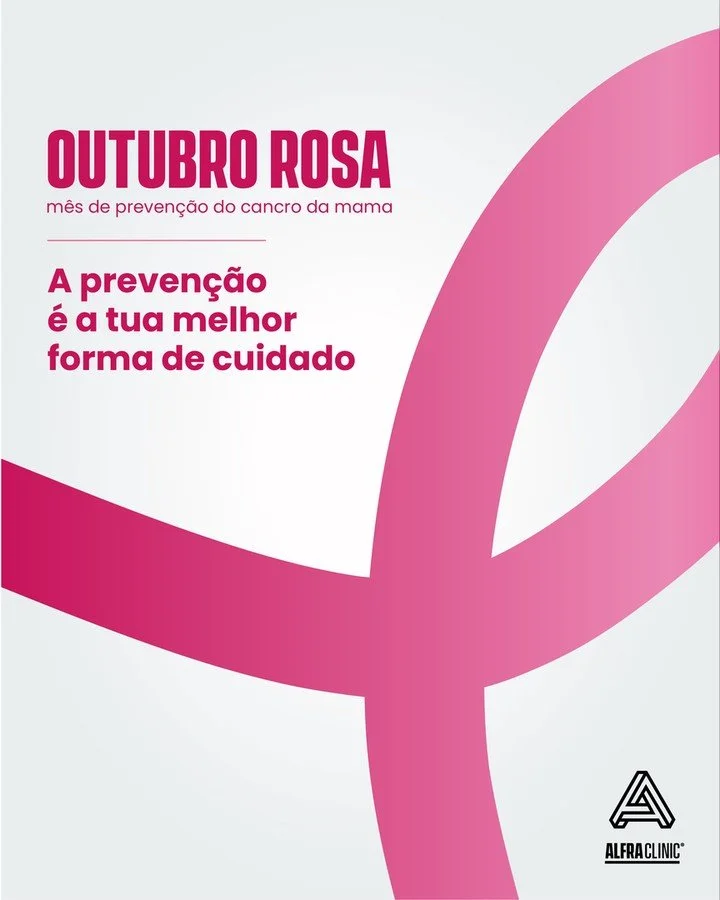 Outubro é o mês de lembrar que a prevenção é a tua melhor forma de cuidado.
⠀⠀⠀⠀⠀⠀⠀⠀⠀⠀
A prevenção começa na consciência e continua com gestos simples: escutar o teu corpo, fazer o rastreio