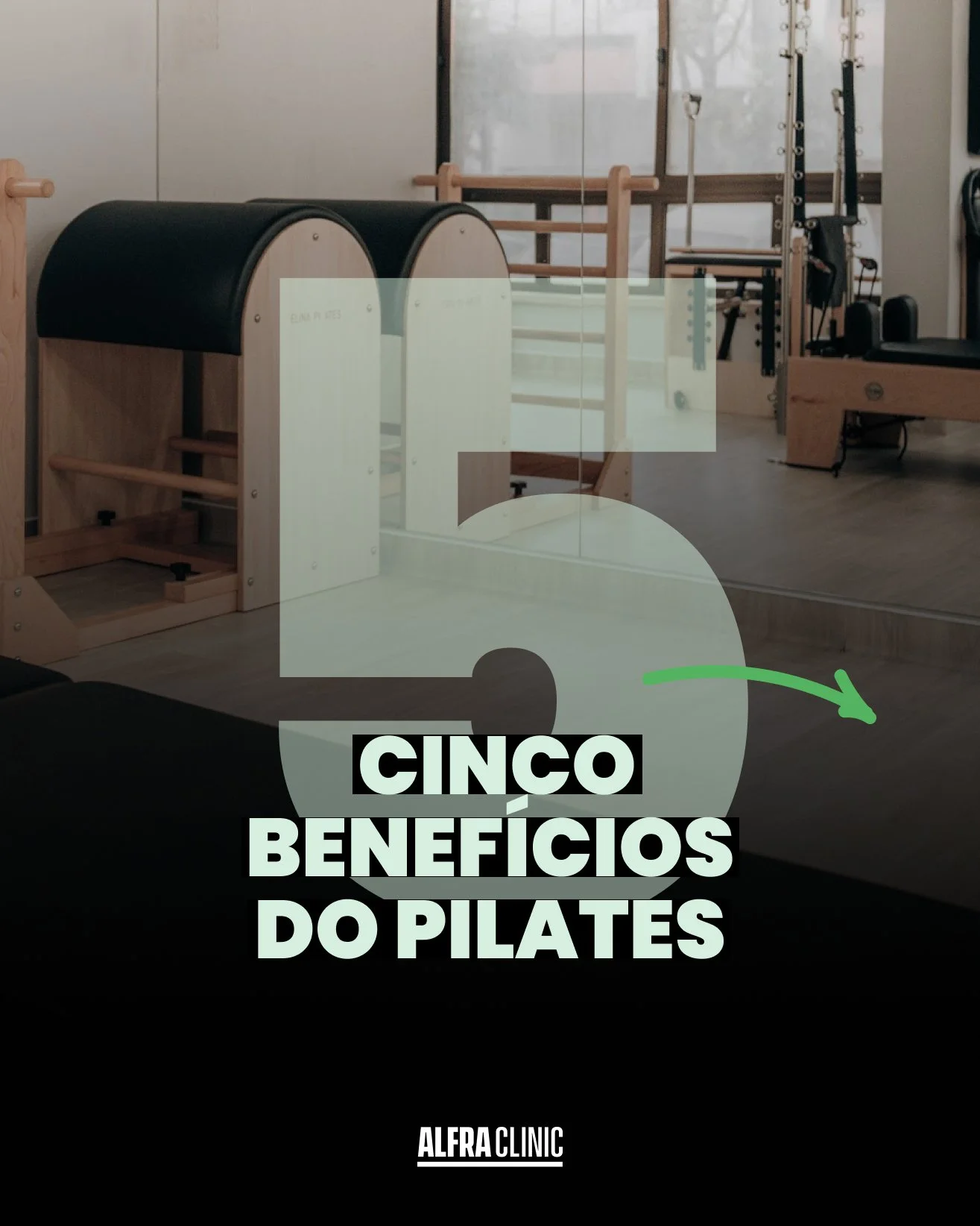 O Pilates Cl&iacute;nico traz in&uacute;meros benef&iacute;cios para o corpo e mente. 🙂

Aqui est&atilde;o 5 raz&otilde;es para incluir o Pilates na sua rotina:
- Melhora a postura e o alinhamento corporal &ndash; ajuda a corrigir desequil&iacute;br