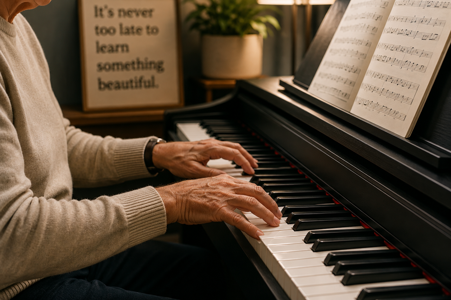 Am I Too Old to Learn Piano?