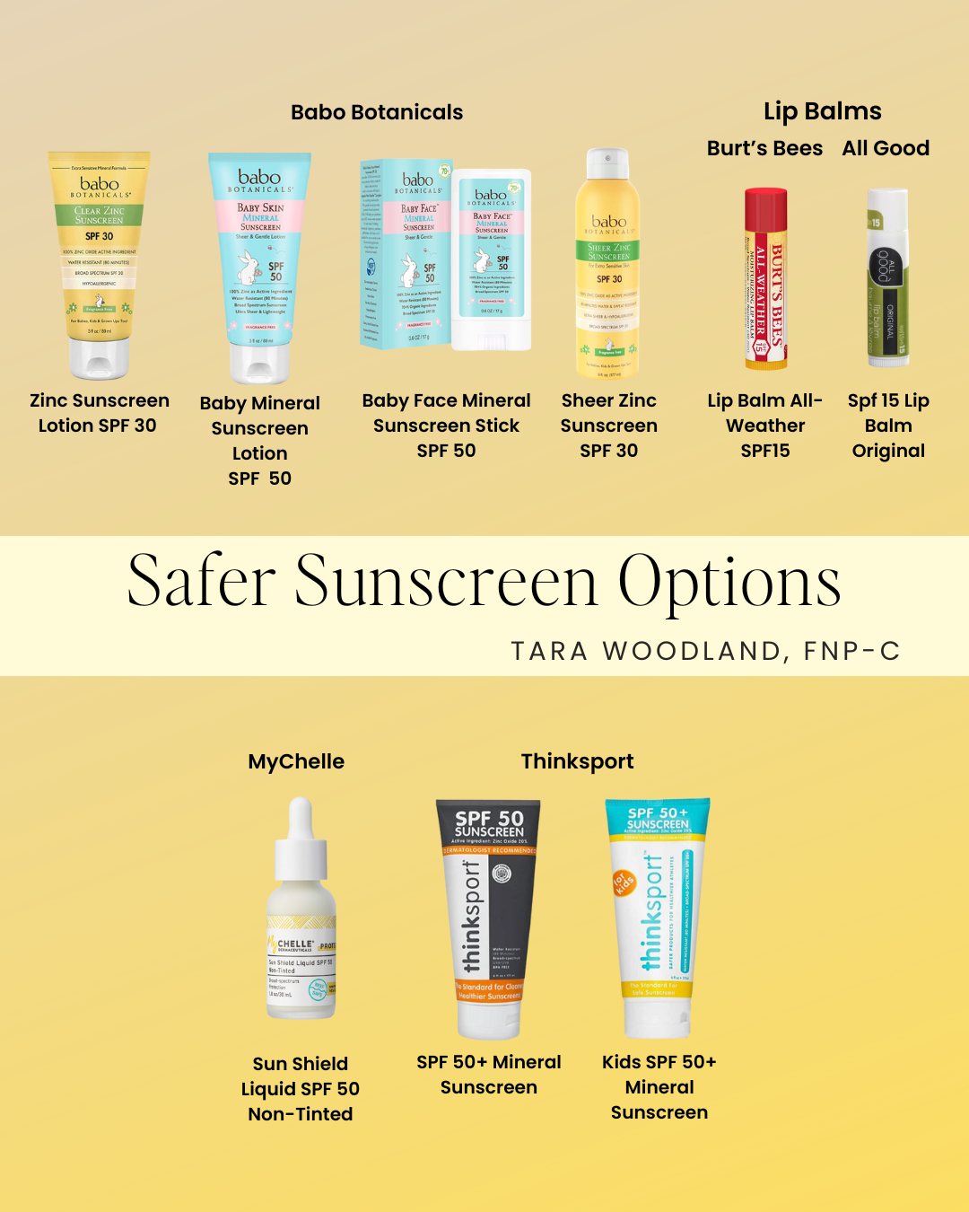 Sunscreen Picks and Tips! — TK Wellness & Beauty