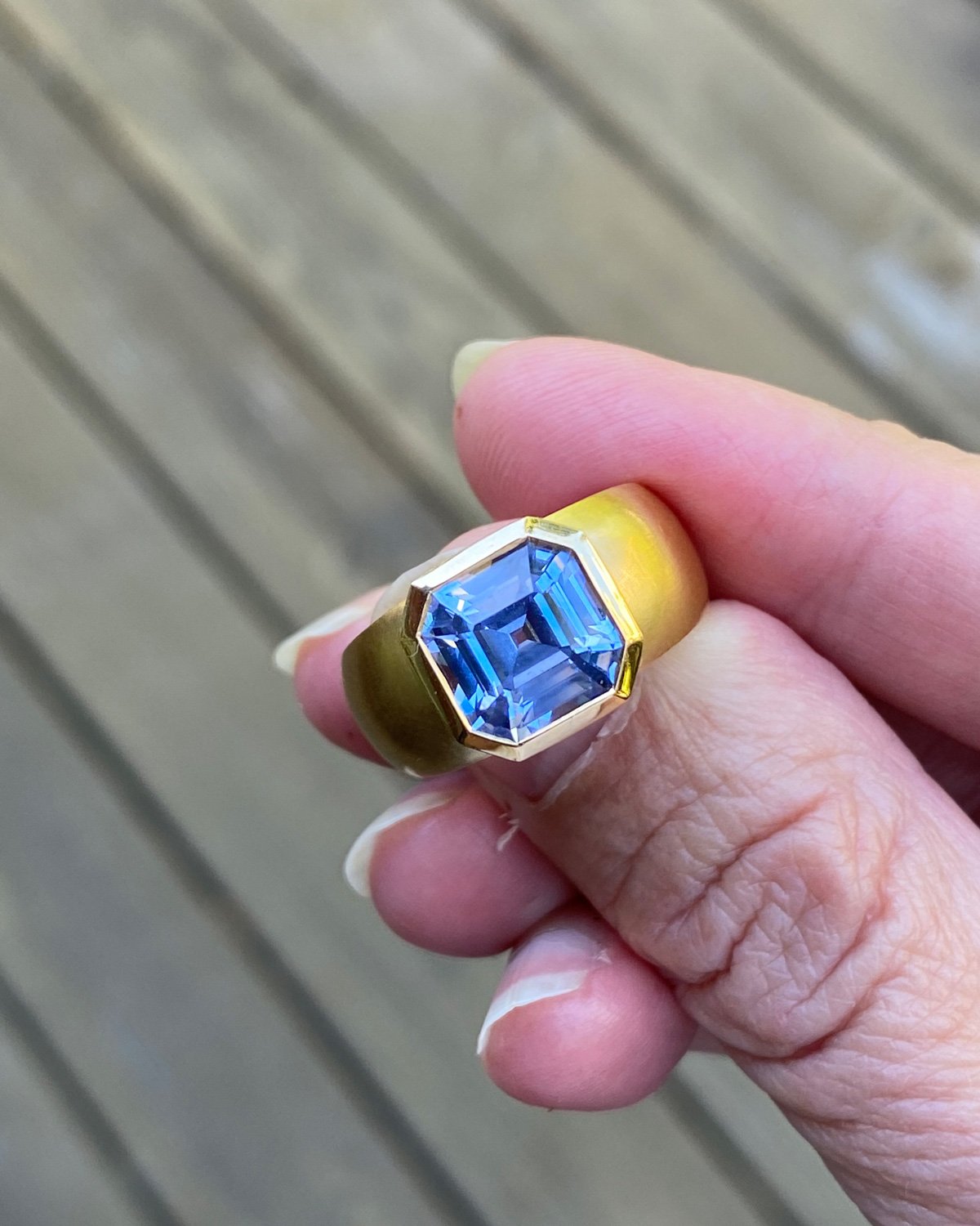 22k Gold Ring Women 22kt Indian Handmade Ring for Engagement Anniversary  Gift | eBay