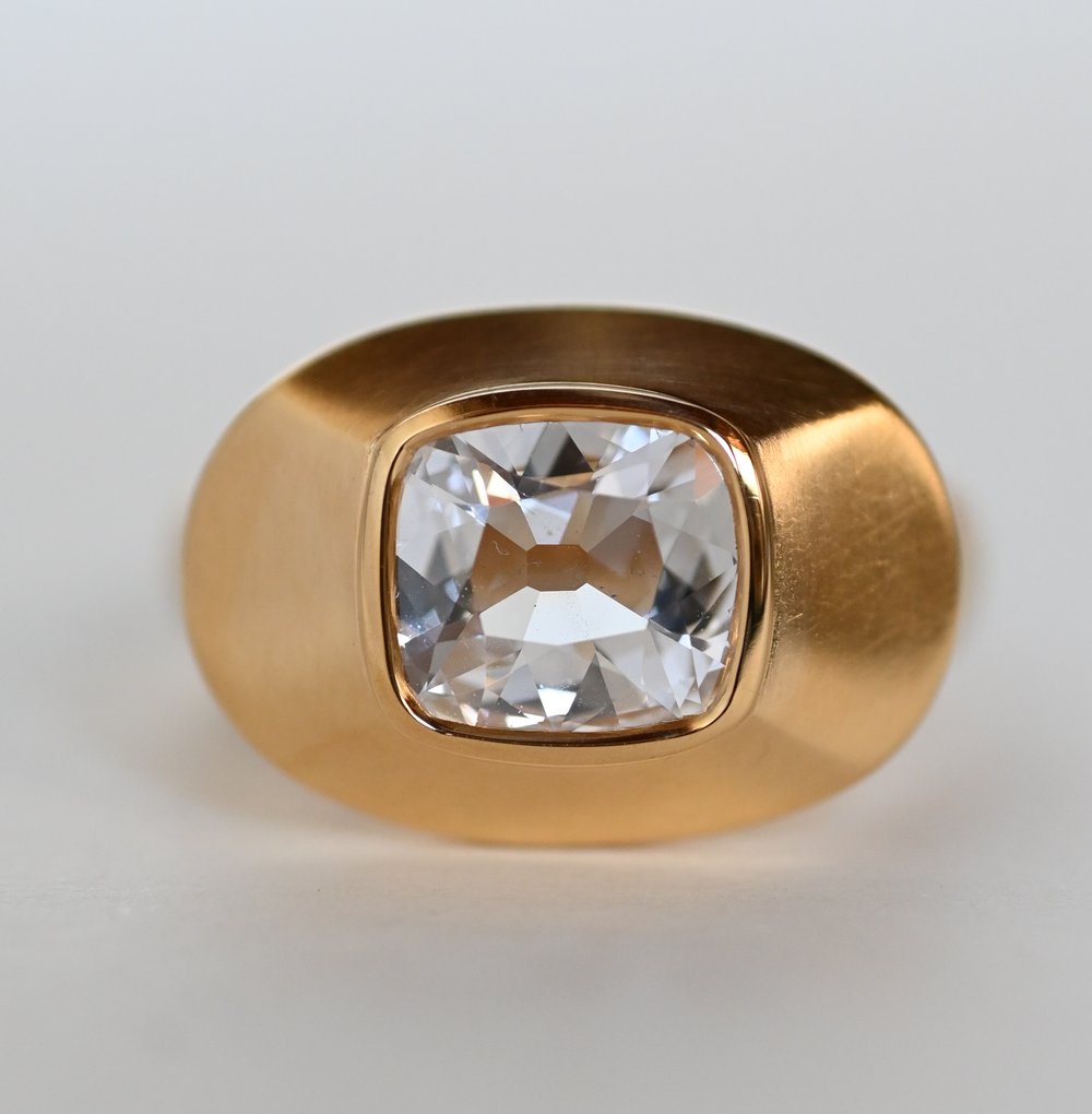 GIA D Internally Flawless Diamond Ring in 22k Gold: Timeless Elegance and  Unmatched Brilliance\