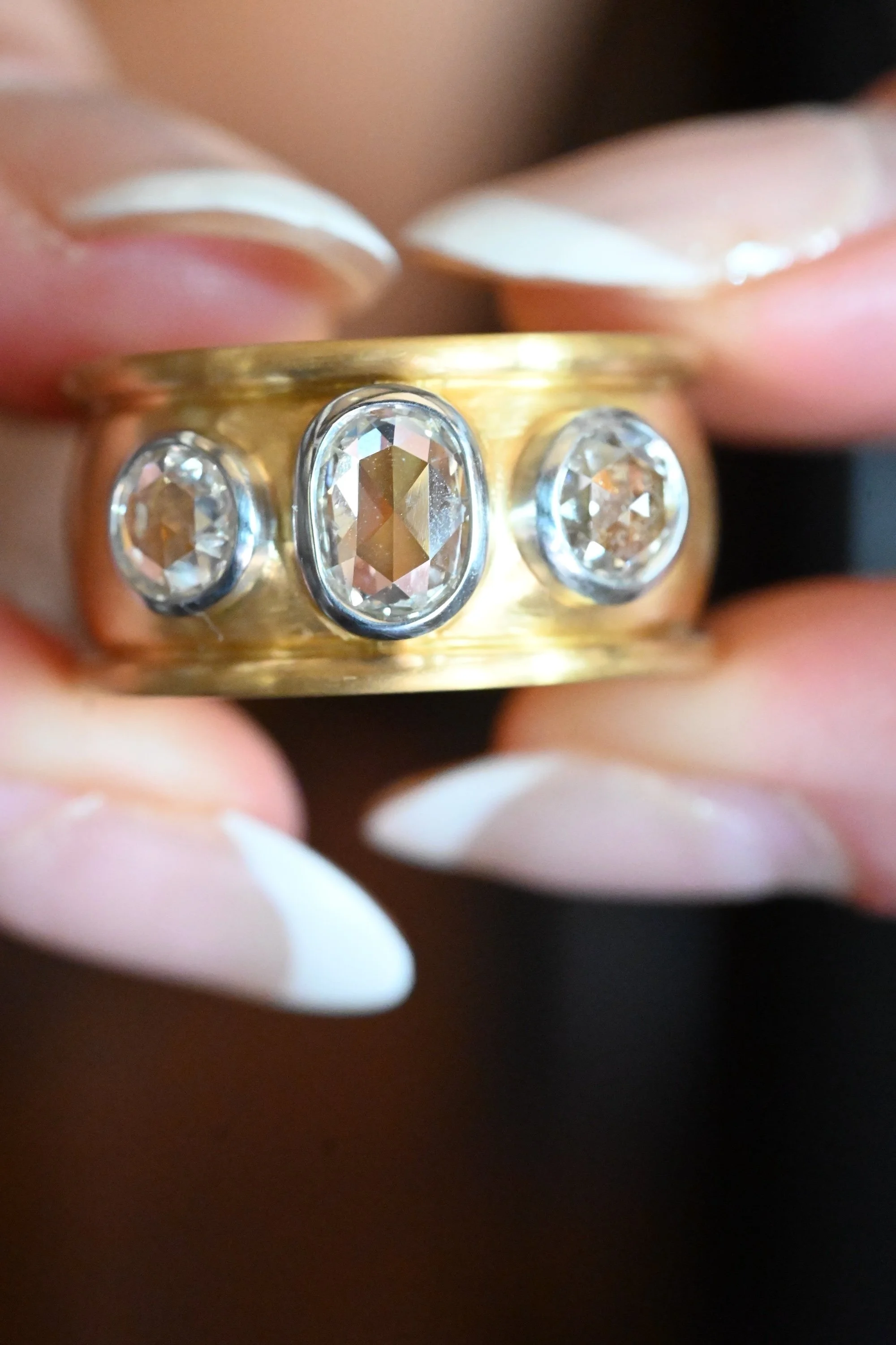 11m gold band with rose cut diamonds.JPG