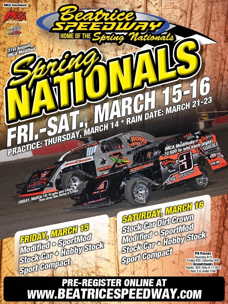 Entry Form — Beatrice Speedway