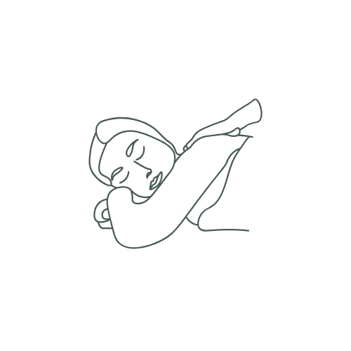 A massage table representing the part of the test that asks users to outline how they relax