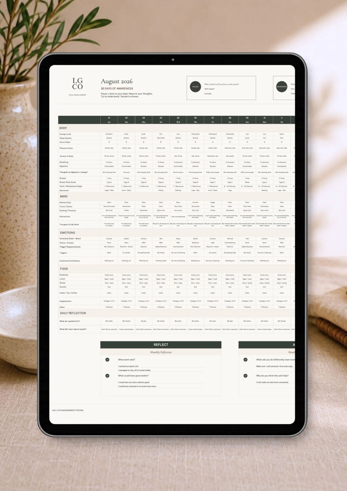 Health Planner
