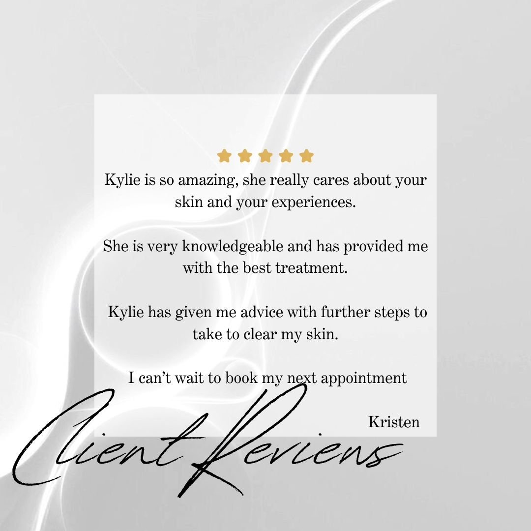 Everything is important to me, from the moment you book in. 🫶

#testimonialtuesday⭐️ #testimonial #clientreviews #reviews #skinclinic #skinclincreview