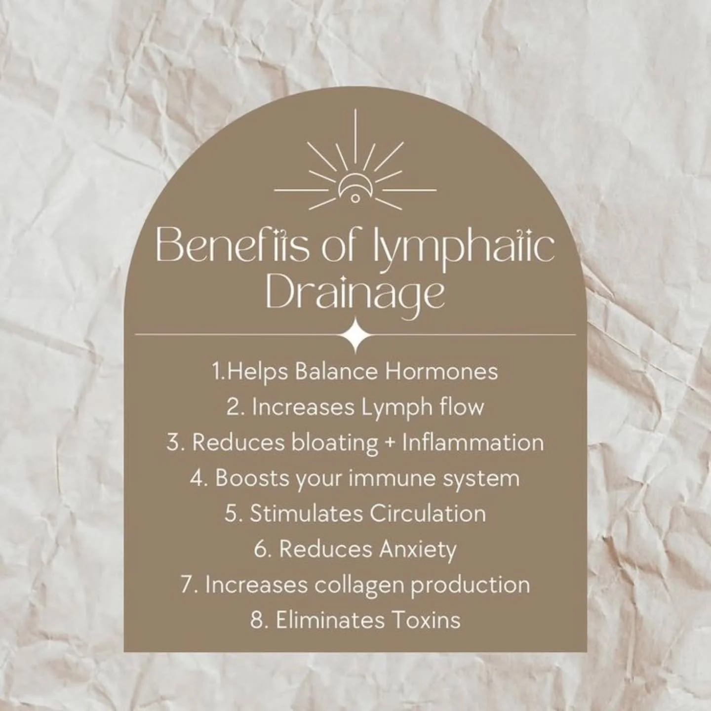 Lymphatic drainage supports optimal skin function by stimulating the body&rsquo;s natural detoxification and circulatory systems. This gentle technique enhances the movement of lymph &mdash; the fluid responsible for removing cellular waste, toxins, 