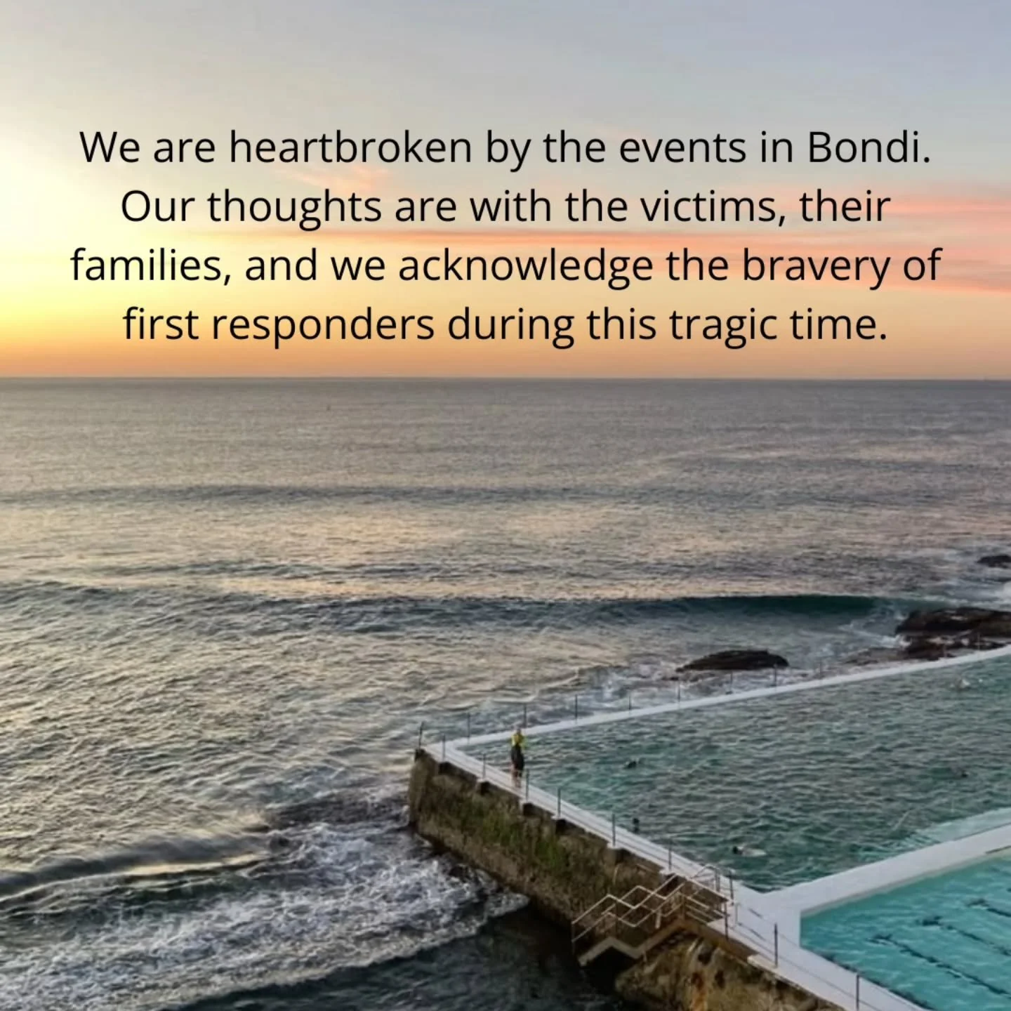Our hearts are with everyone affected by the tragic events in Bondi.

💔
