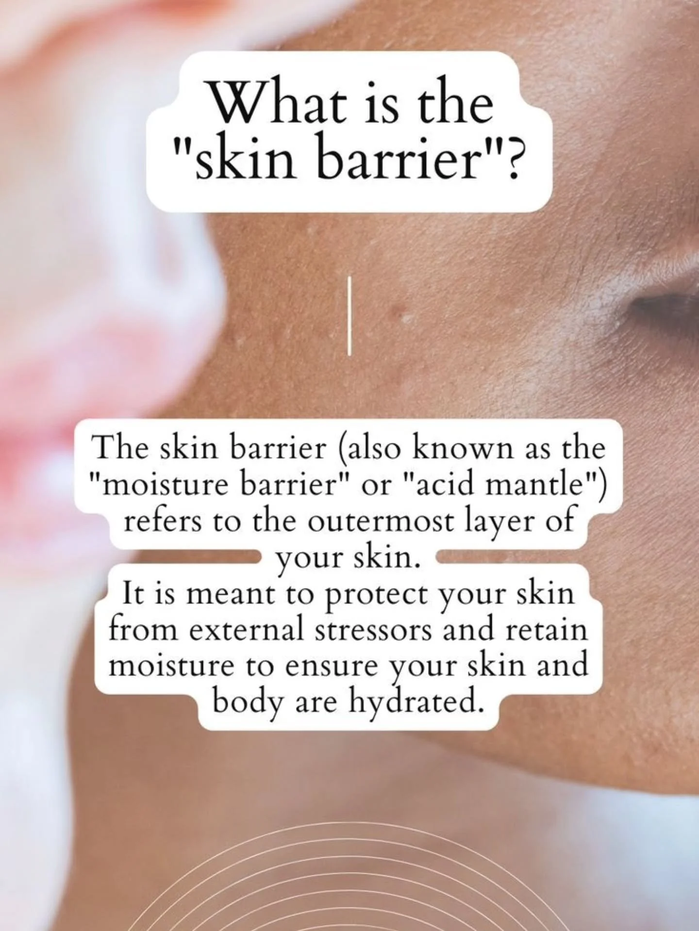 If your skin suddenly feels dry, reactive, breaking out or constantly irritated, your skin barrier may be compromised.
Your barrier is responsible for locking moisture in and keeping irritants out &mdash; and when it&rsquo;s damaged, your skin simply