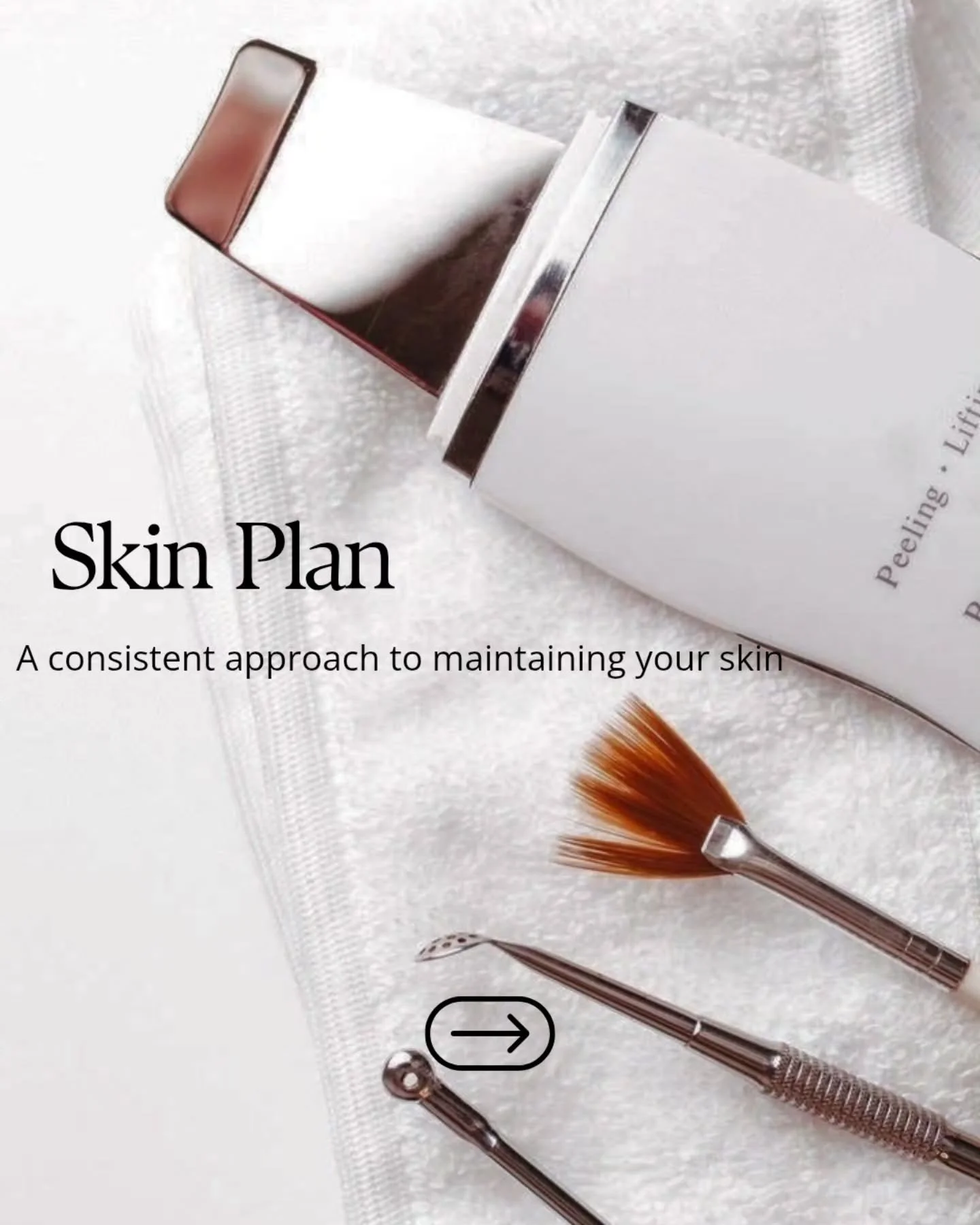 🛑STOP!

Your skin doesn&rsquo;t need MORE!

It needs consistency, proffesional guidance, understanding, and a plan.

Let me take this off your hands.
I&rsquo;ll keep your skin on track and organised.

✔️No overthinking.
✔️No unmanaged periods
✔️You 