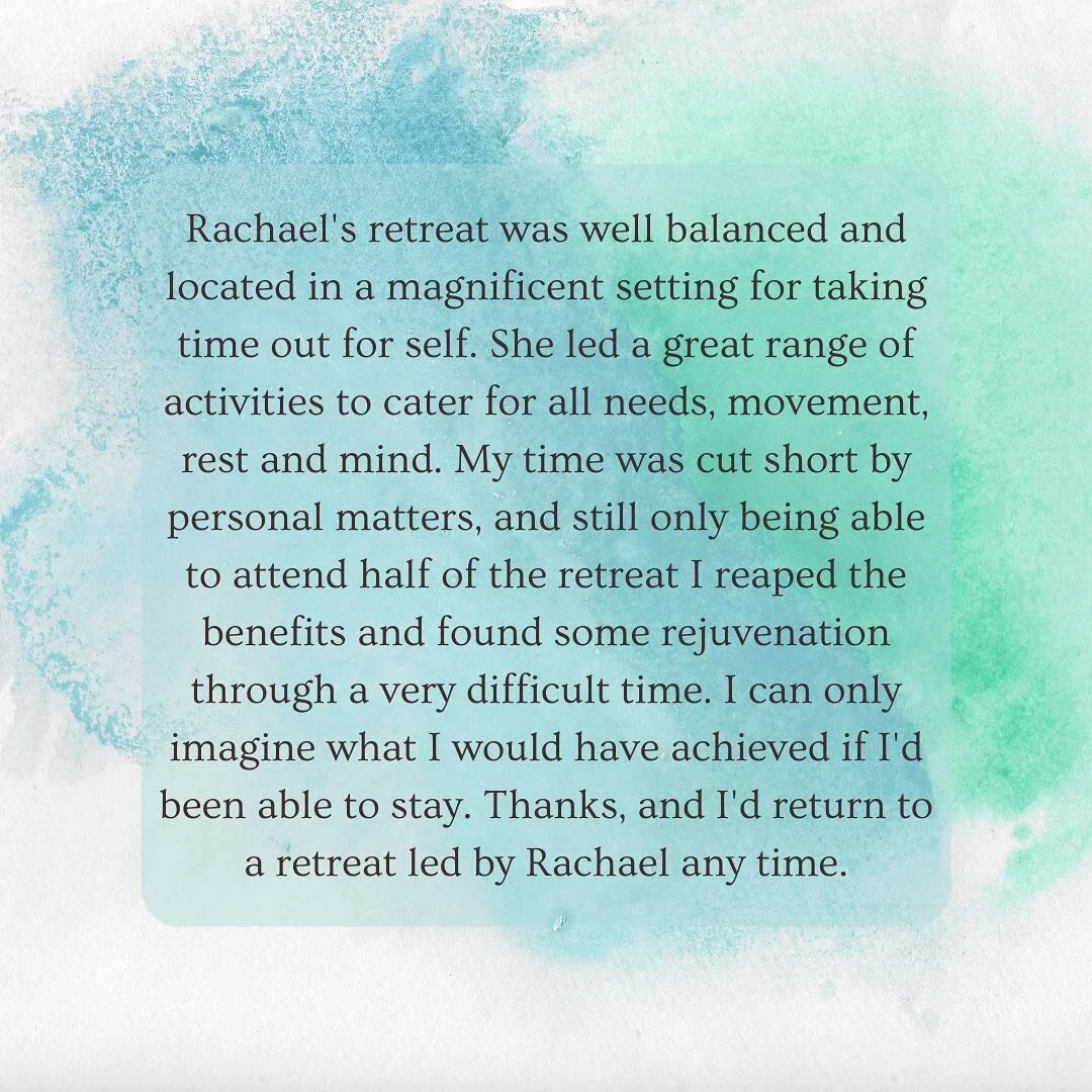Another testimonial from my last retreat✨

It gives me so much joy knowing I was able to have this impact on this particular attendee💖

Payment plans available🤑 
*
*
*
*
*
#natureescape #restorativeyoga #boundaryandconsenttraining #silentretreat #m