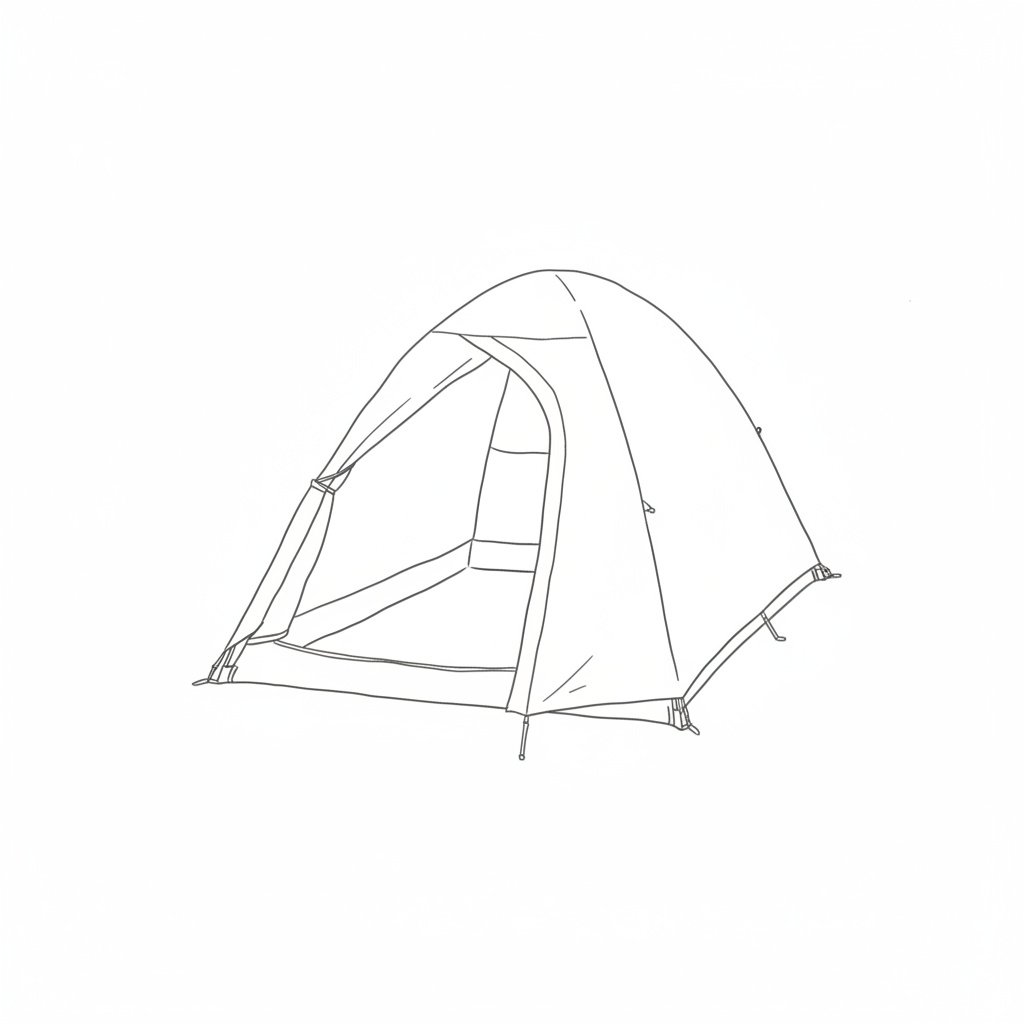 Tenda — máx. 2 pessoa