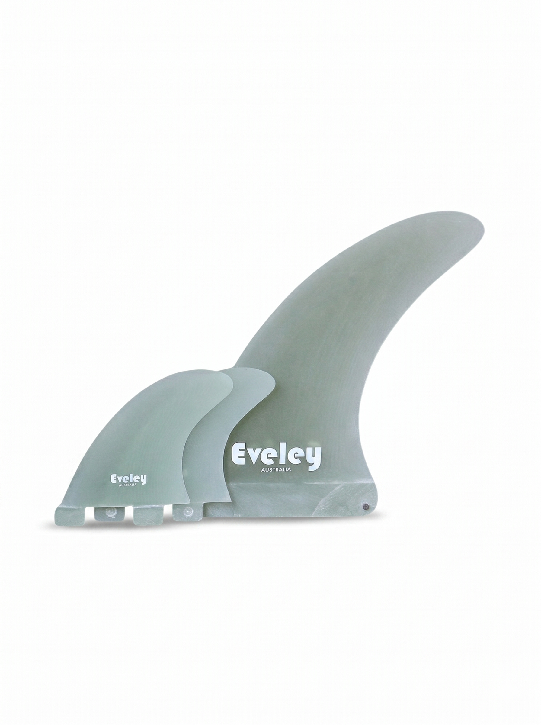 3.7" + 7.5" 2+1 Fin Set – natural Pro Glass | FCS compatible Side Fins (3 fins)