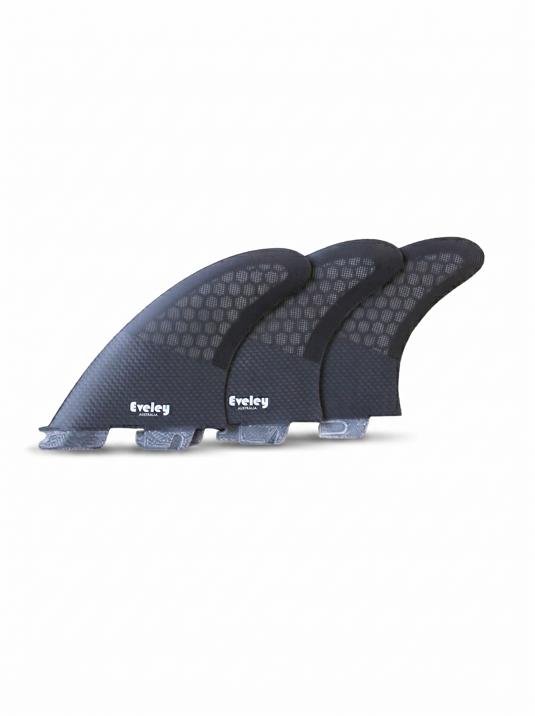 4.5" MF Thruster Fins – Carbon Fiber TekFlex | FCS II Compatible (Set of 3)