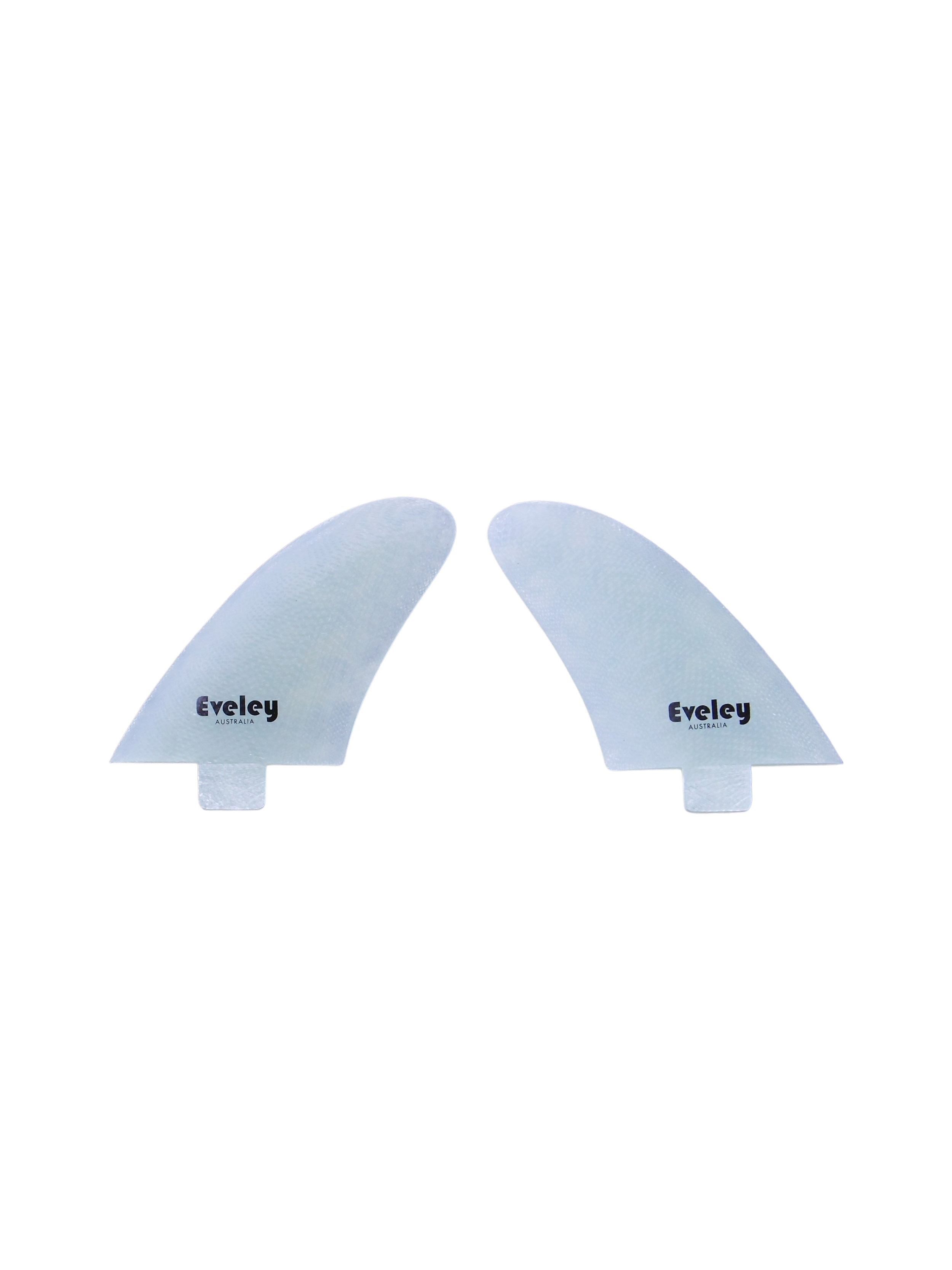 3.25" Twinzer Canard Fins – FCS compatible Natural Pro Glass (2 fins)