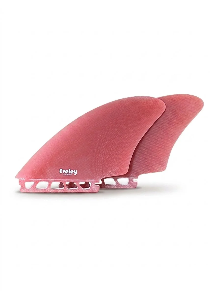 4.6" Twin Keels – Futures compatible melon Pro Glass (2 fins)