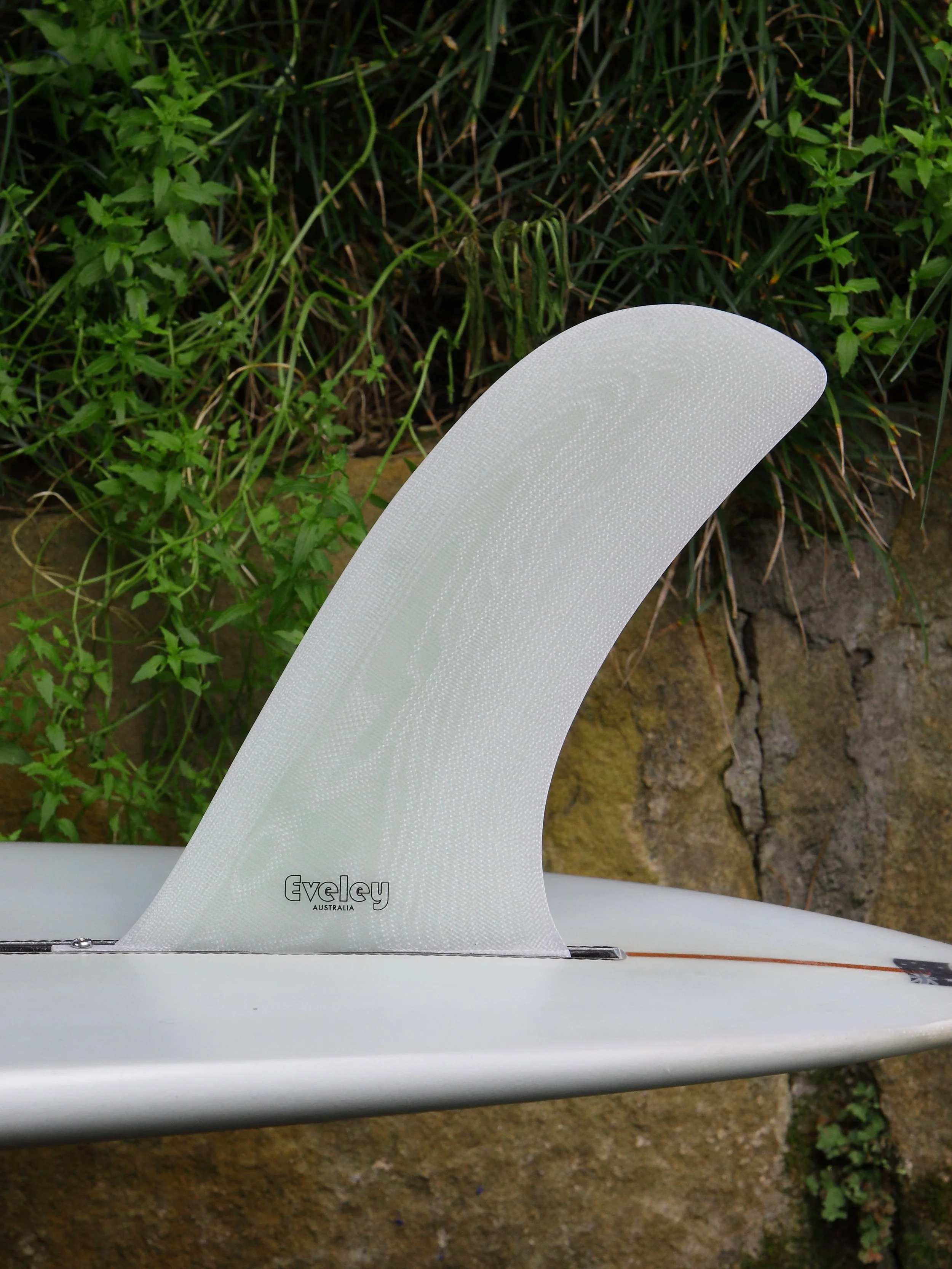 10″ Santa Monica Noserider Surfboard Fin – Natural Translucent Volan Pro Glass
