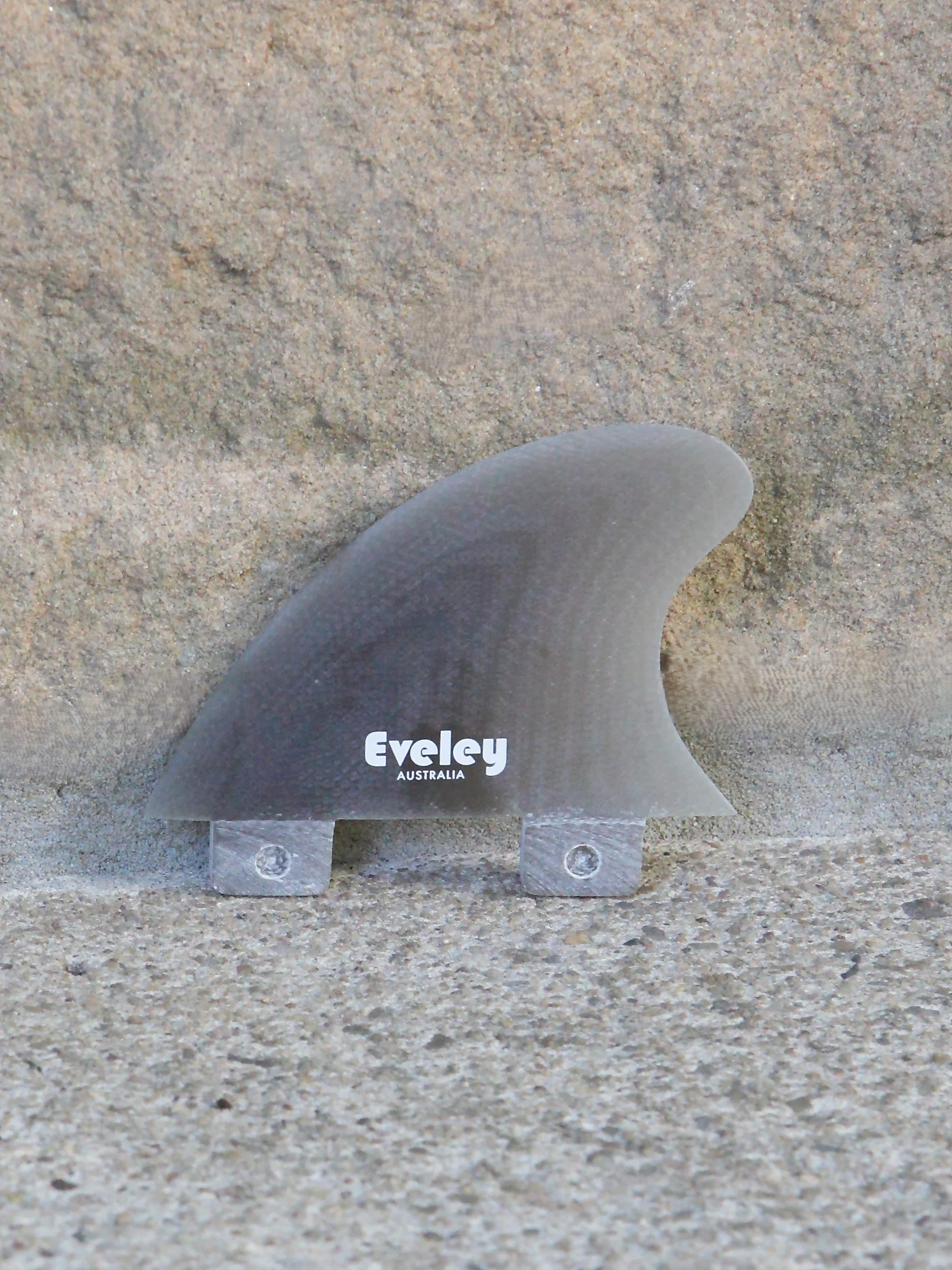 2.7" Classic Center Stabilizer Fin, FCS compatible smoke Pro Glass