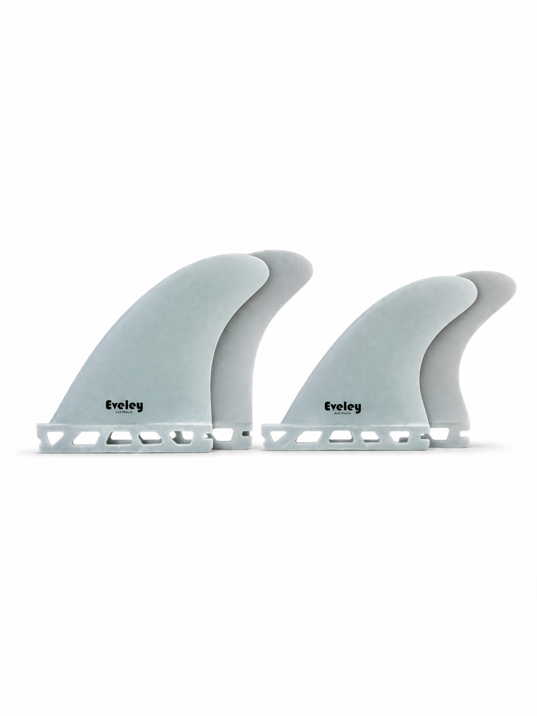 4.3" / 3.8" Freedom Quad Fins – Natural Pro Glass | Futures Compatible Quad Set (4 Fins)