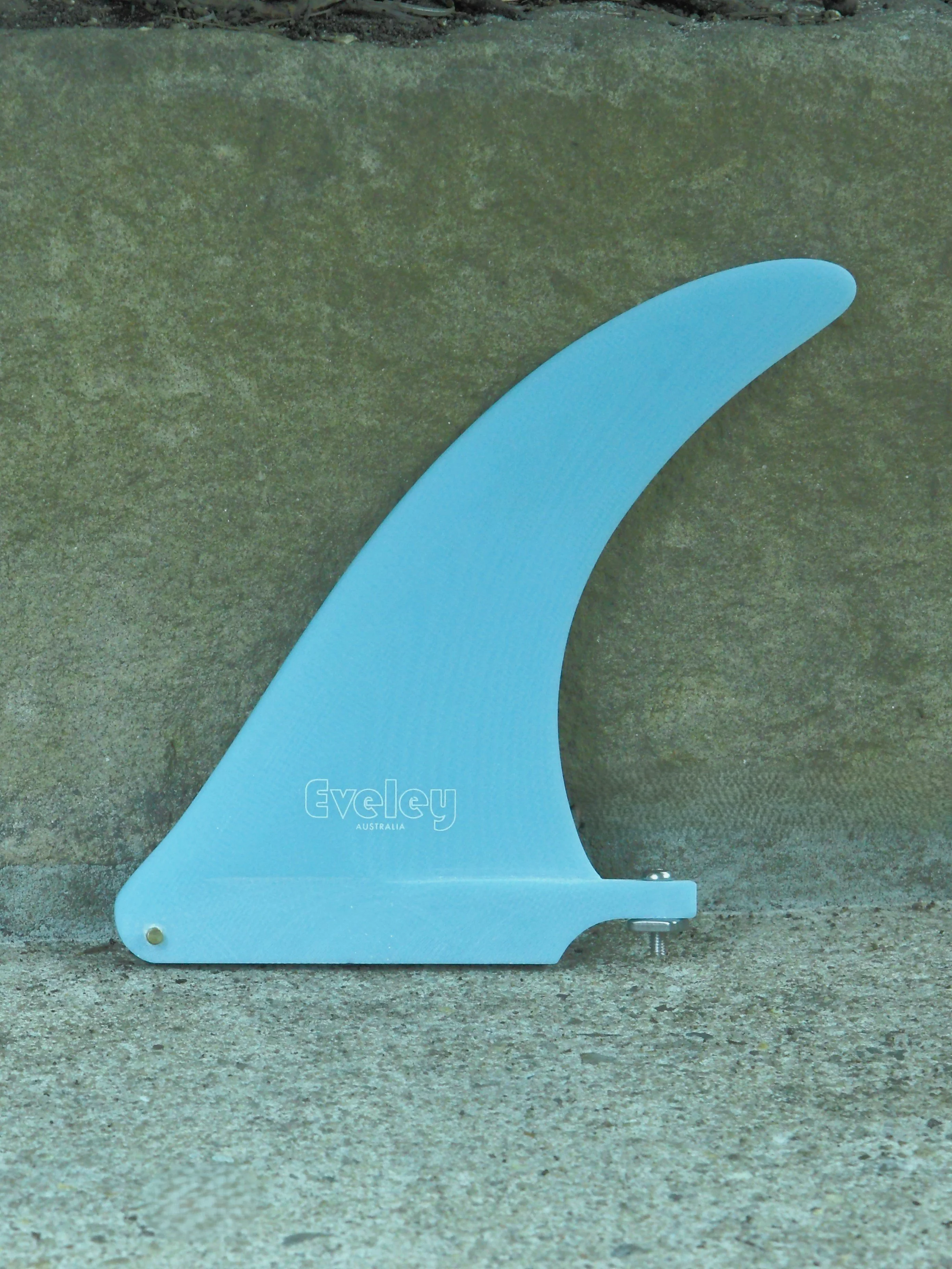 6.5" International 4A Center Fin, light blue Pro Glass.