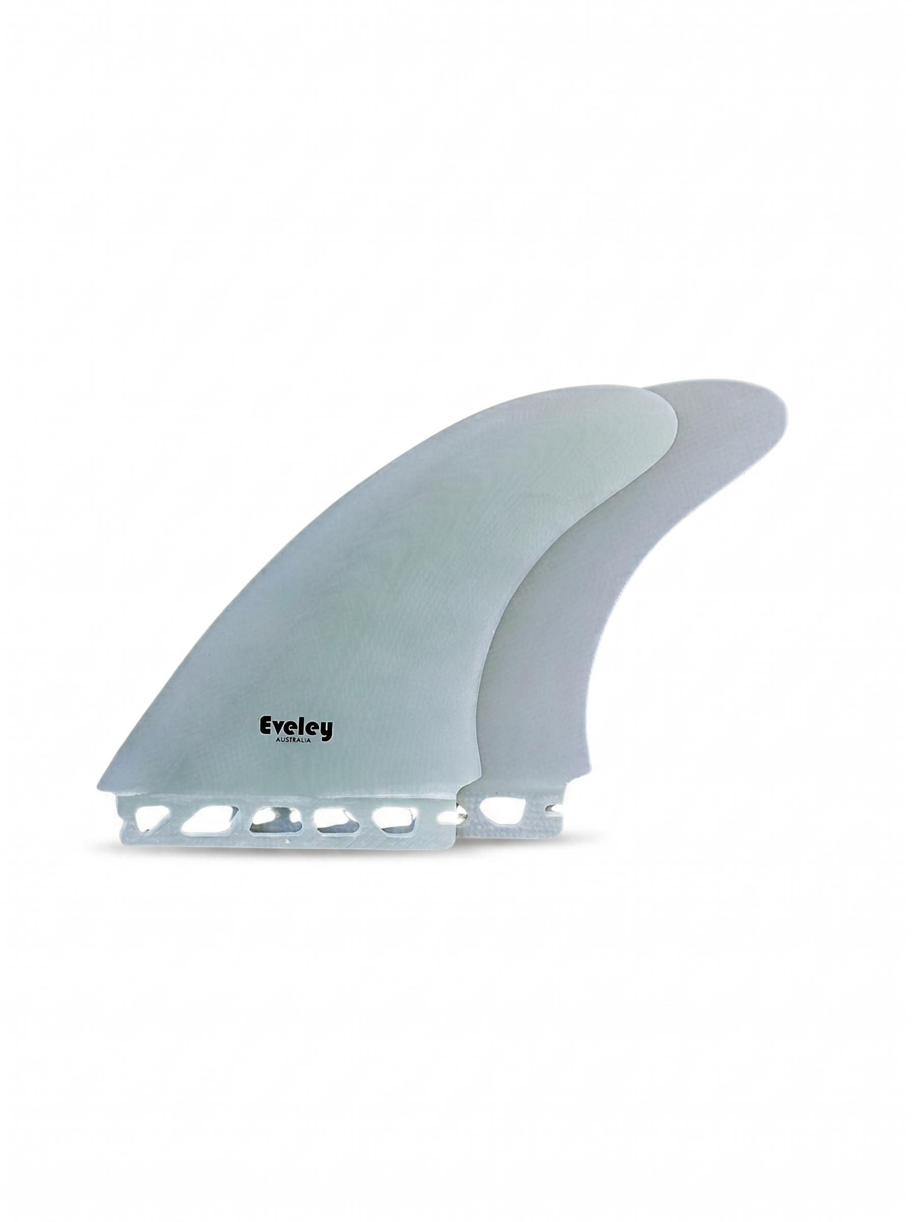 5.44" Contemporary Twin Fins – Futures compatible natural Pro Glass (2 fins)