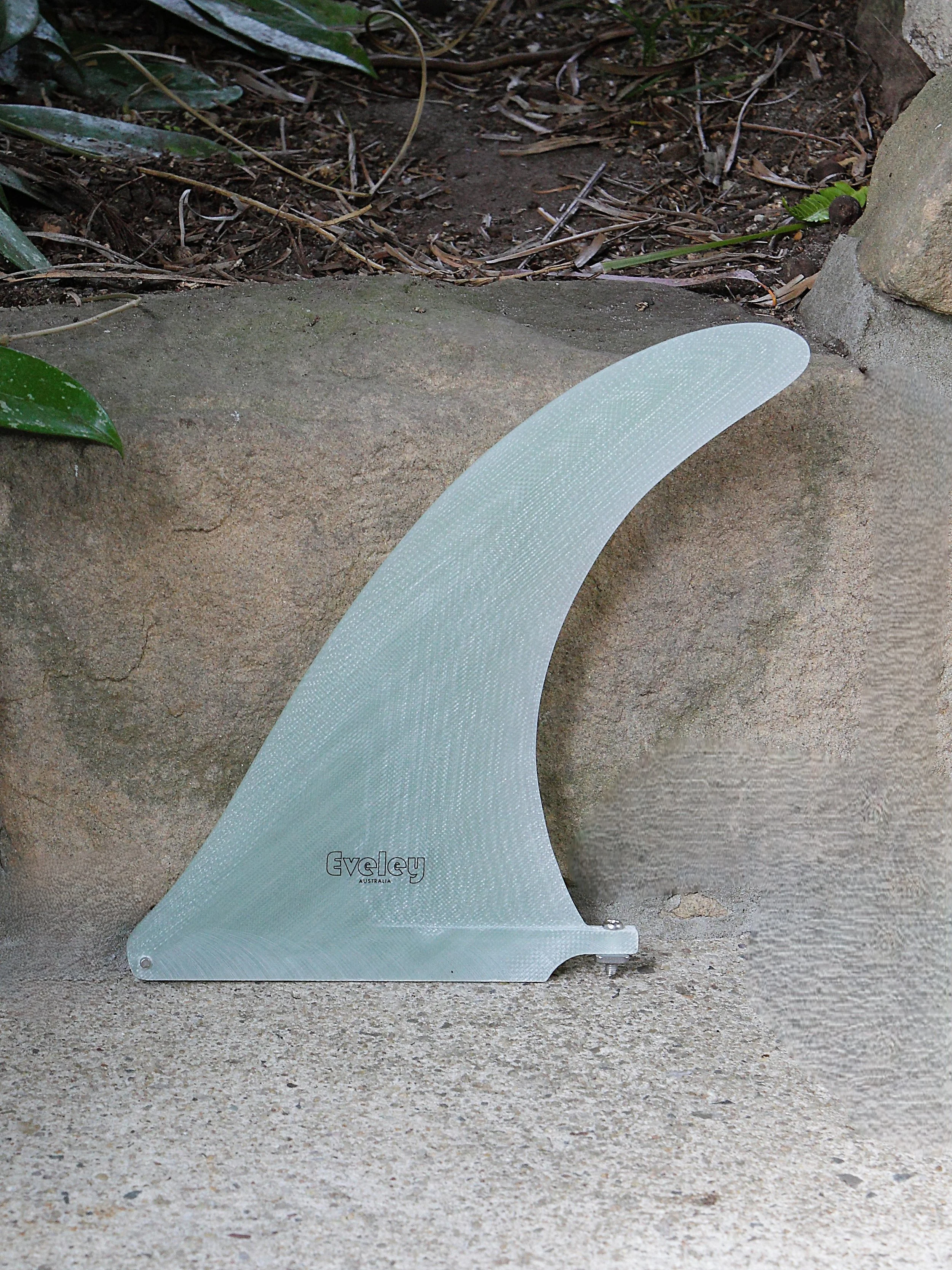 10" International 4A Center Fin in mild green Pro Glass