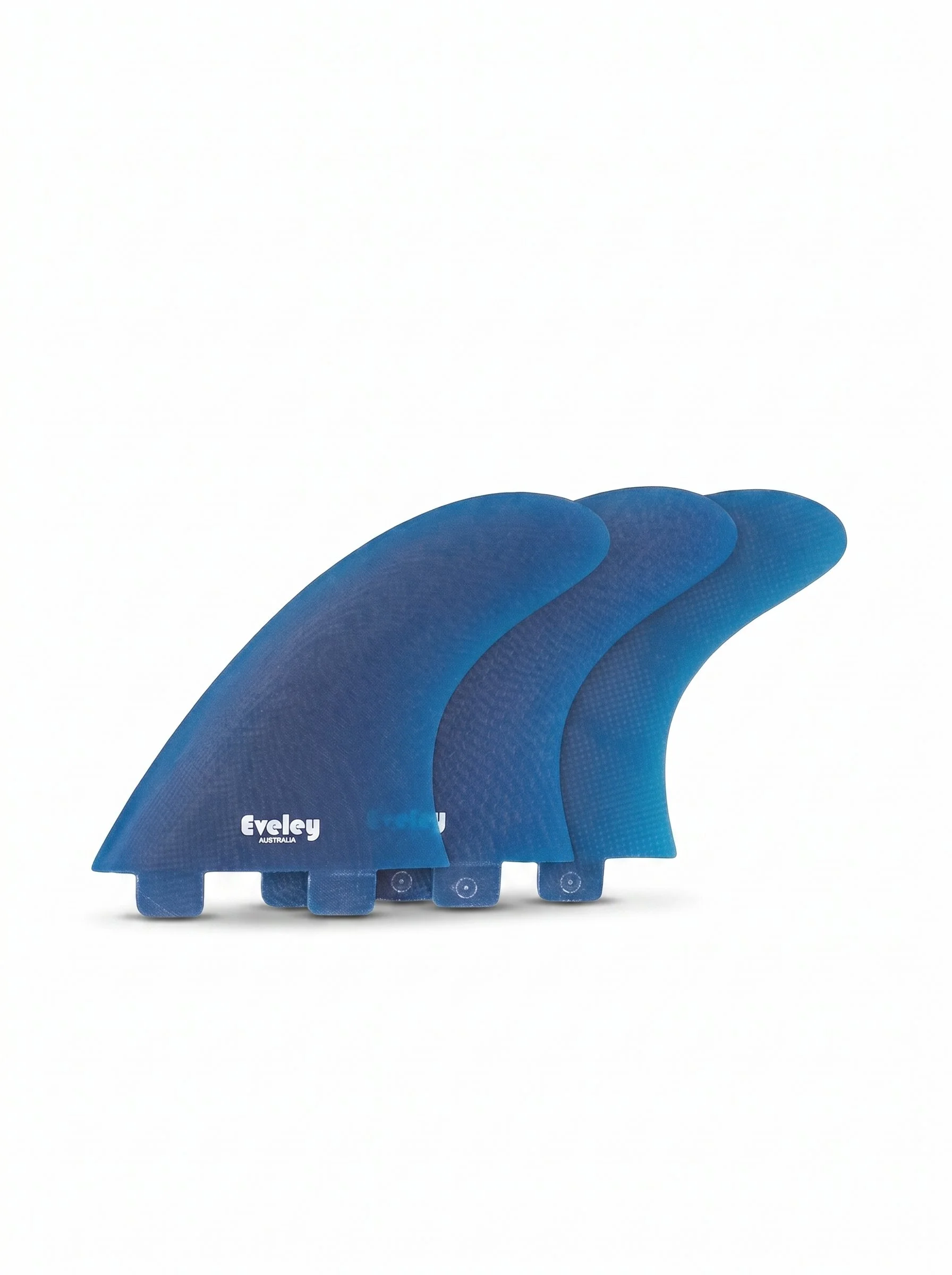 4.5” Classic Thruster Fins – FCS compatible blue Pro Glass (3 fins)