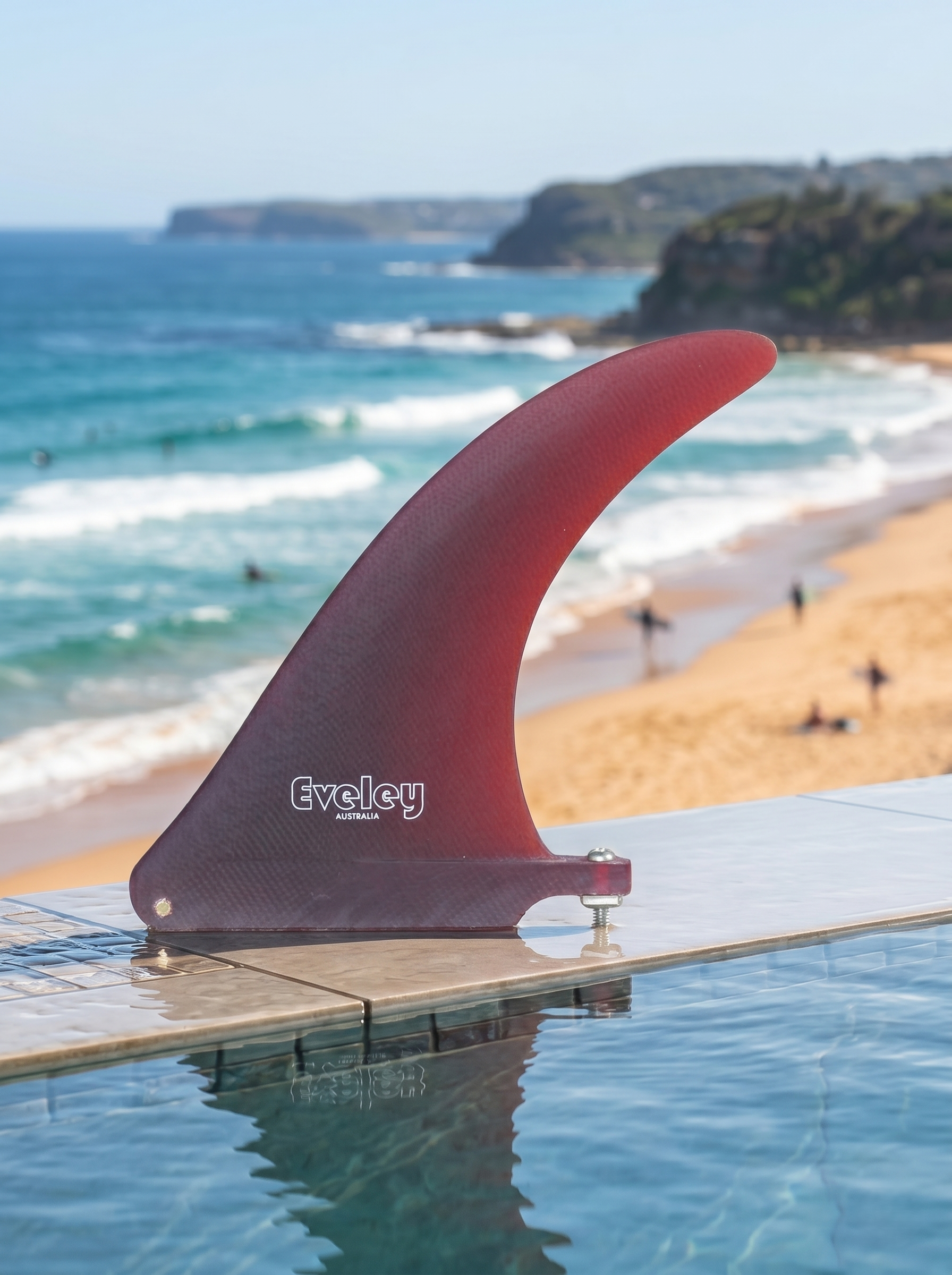 International 4A center fin by Eveley Fins Australia