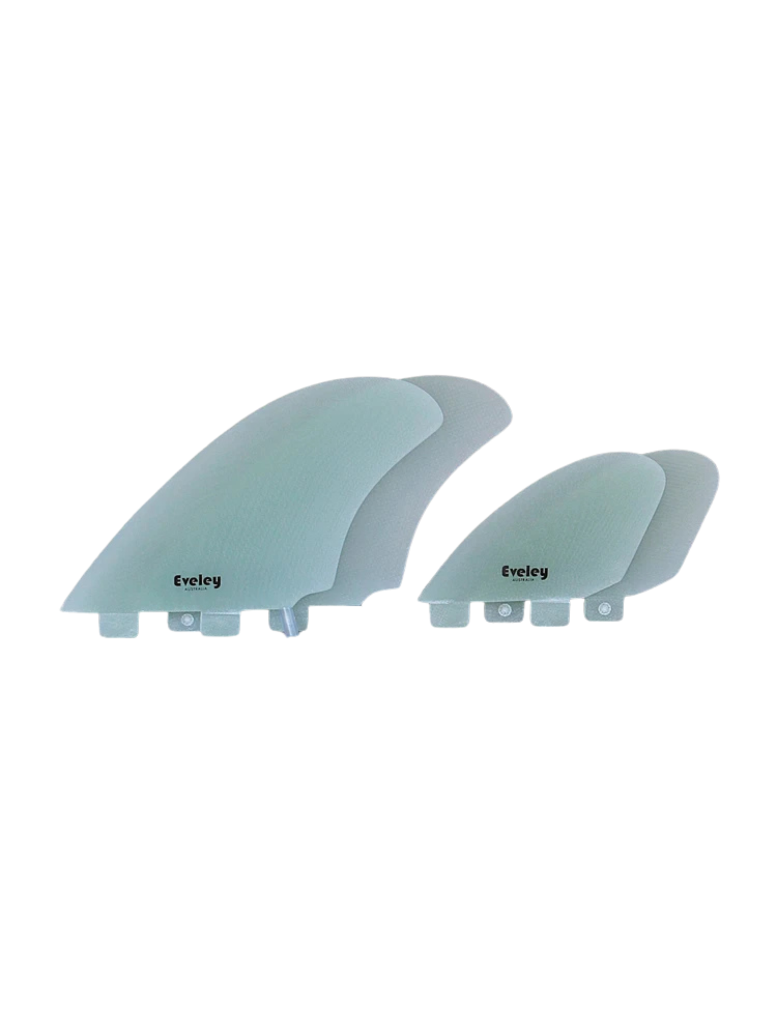 4.9" / 3.1" RM Quad Fins – FCS compatible natural Pro Glass (4 fins)