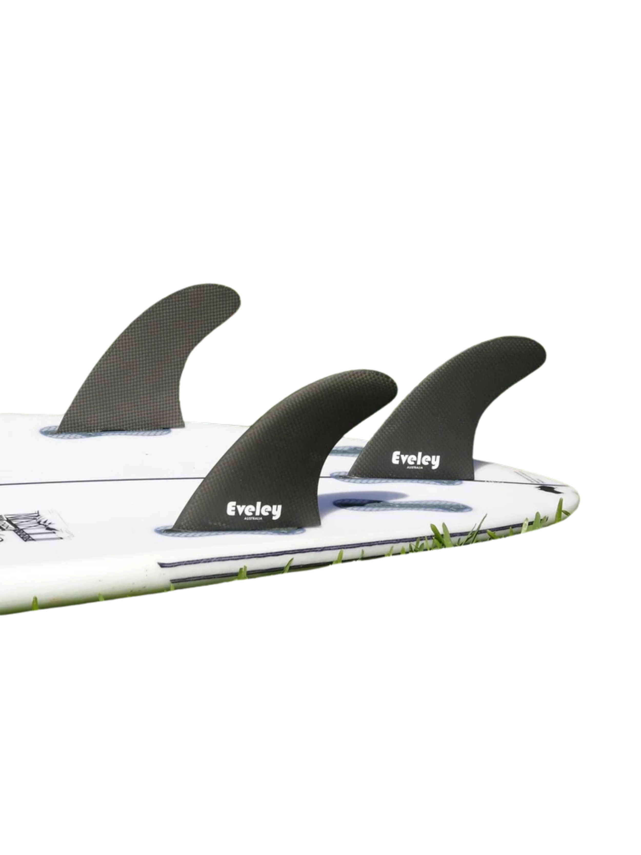 4.6" Ultra Lite Thruster Fins – Black Xtreme Pro Carbon | FCS II Compatible (Set of 3)