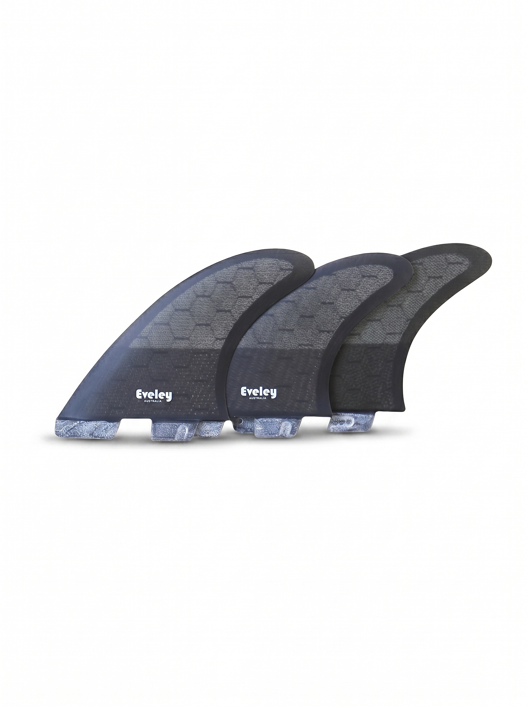 4.75" AM2 Thruster Fins – Carbon Fiber TekFlex | FCS II Compatible (3-Fin Set)