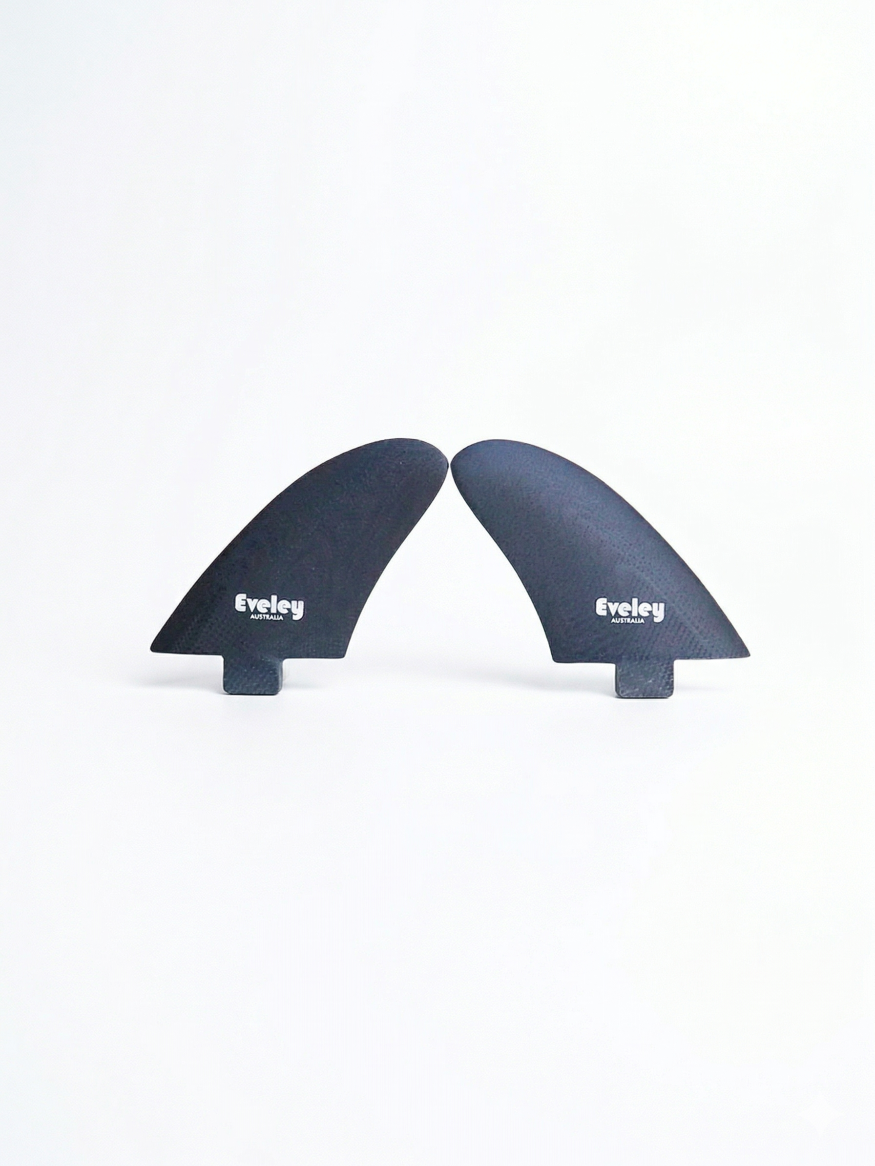 3.25" Twinzer Canard Fins (Black Pro Glass) – High-Performance FCS compatible Surfboard Fins for Ultimate Speed