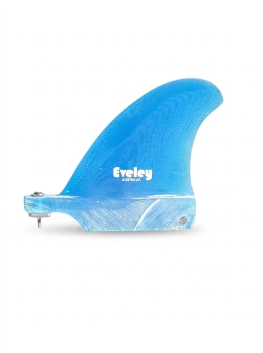 2.9" Classic Center Fin in blue Pro Glass.