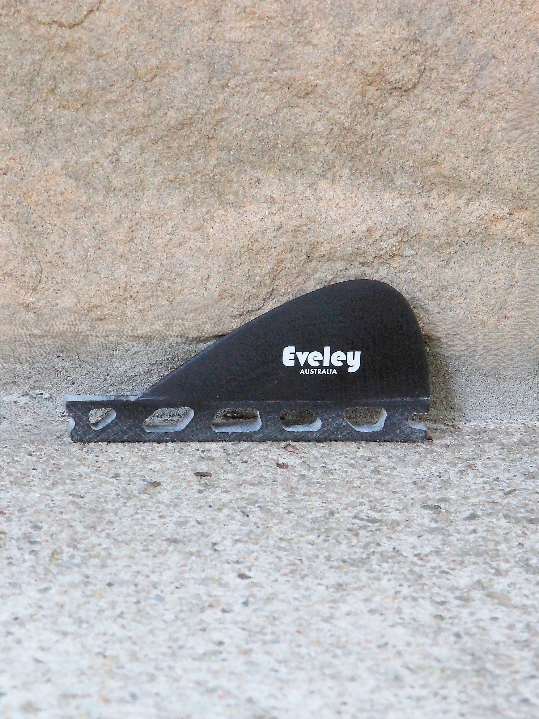 1.5" Mini Center Stabilizer Fin – Black Pro Glass | Futures Compatible
