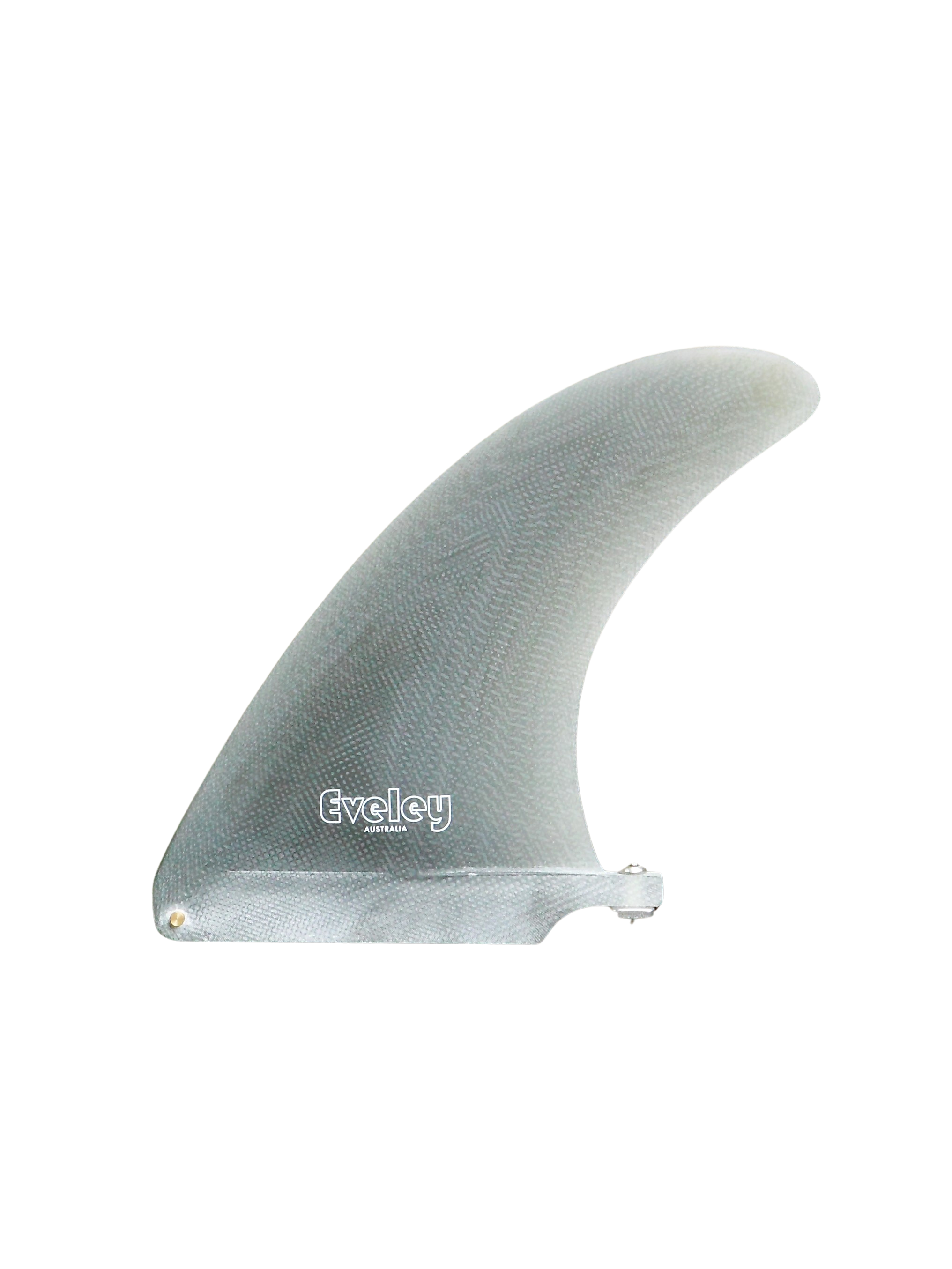 6.5" Classic Center Fin in Smoke Pro Glass