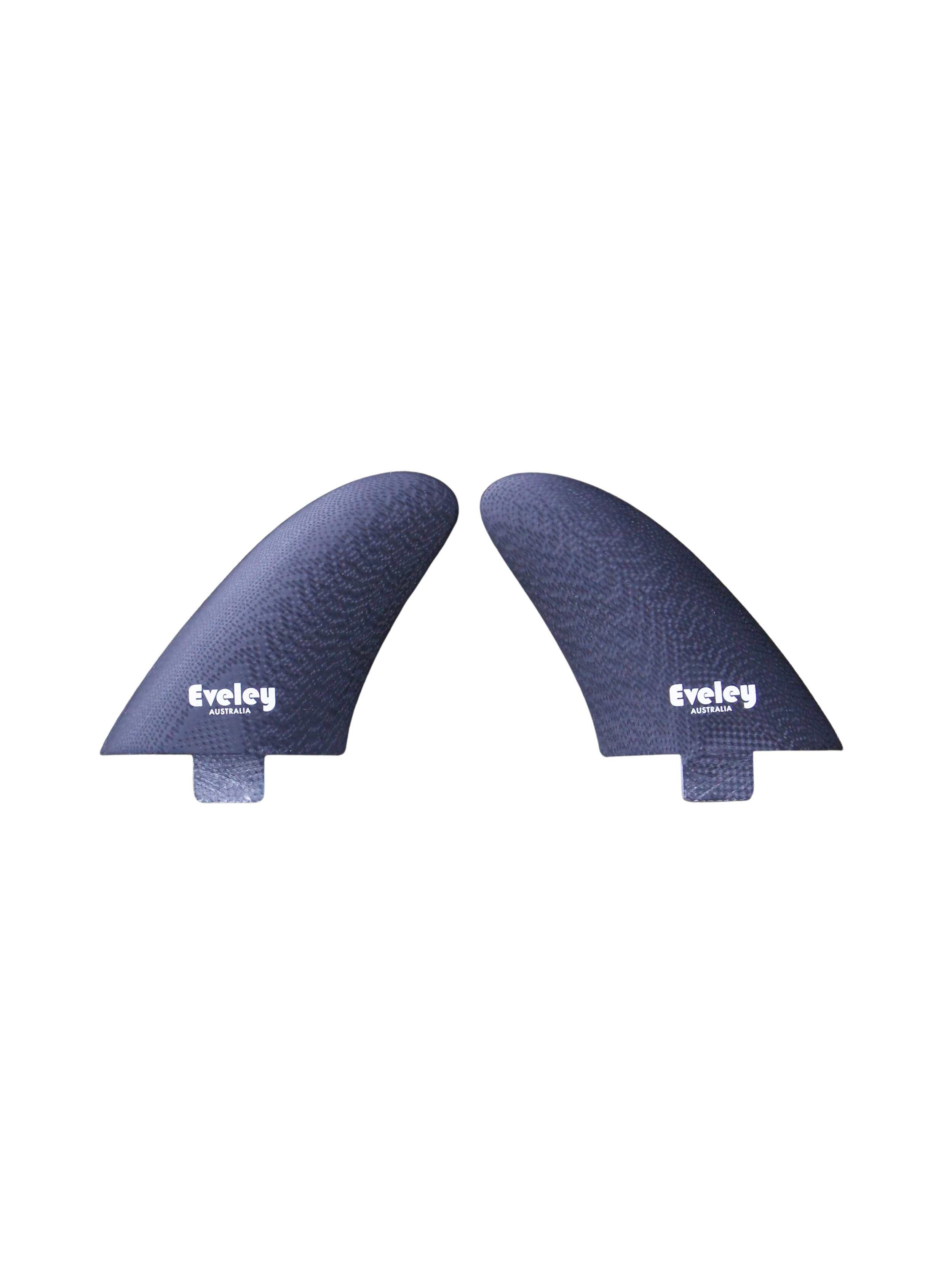 3.25" Twinzer Canard Fins – FCS compatible Black Pro Glass (2 fins)
