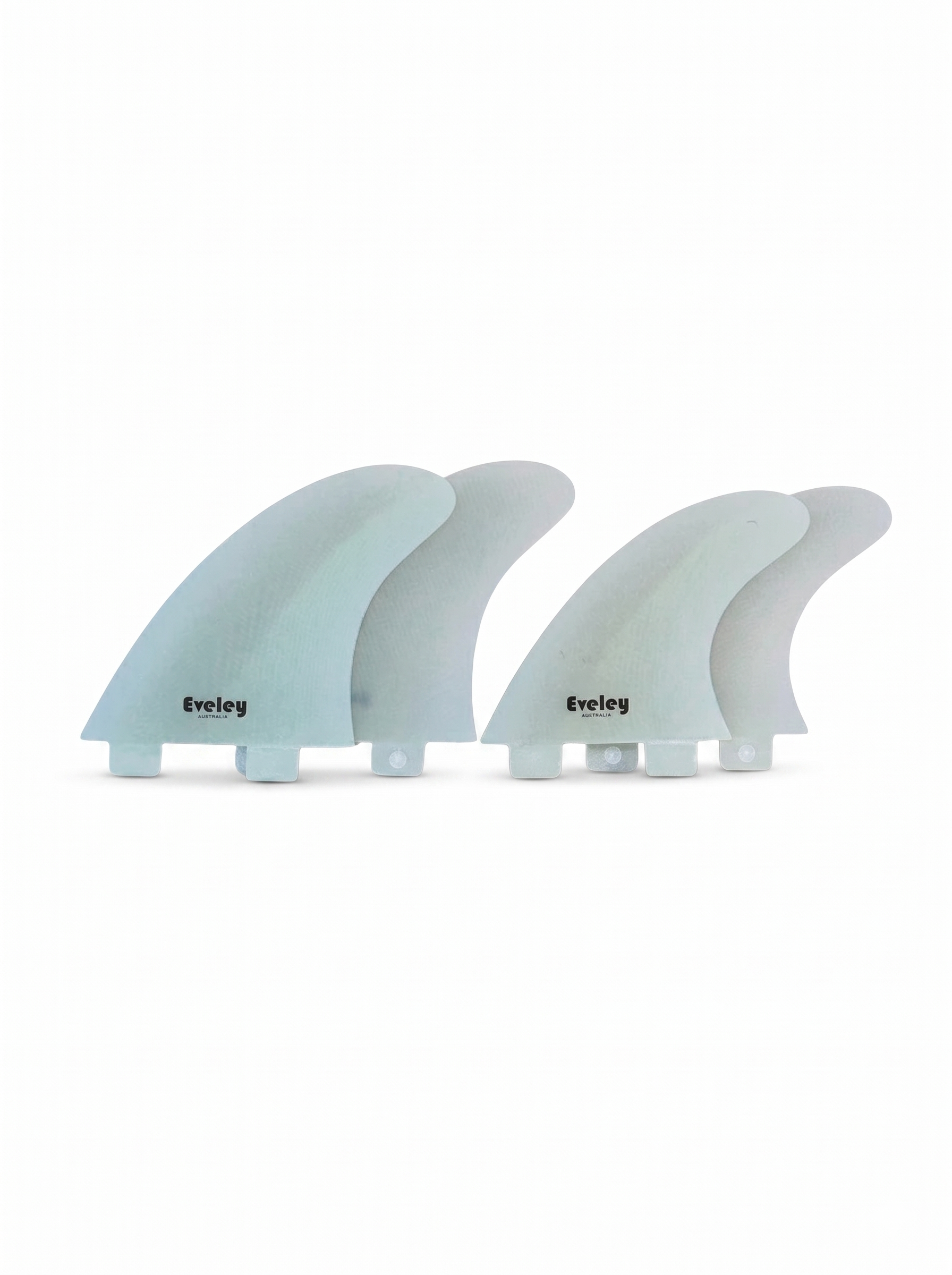 4.3" / 3.8" Freedom Quad Fins – Natural Pro Glass | FCS Compatible (Set of 4)