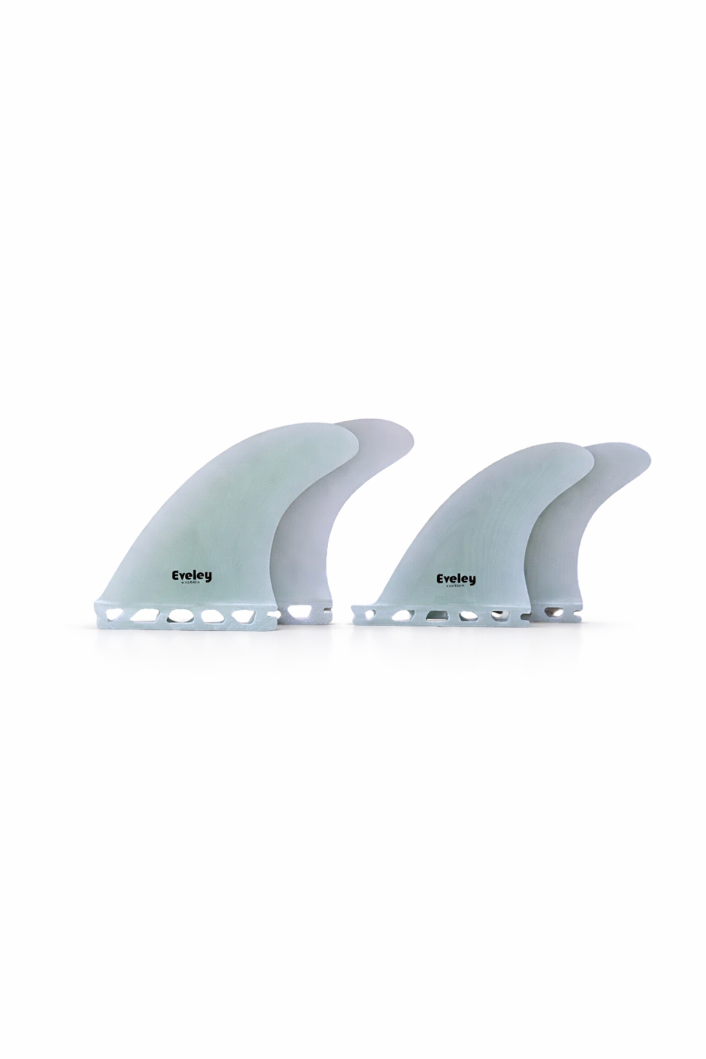4.5" / 4" Contemporary Quad Fins – Natural Pro Glass Futures Compatible | Quad Fin Set (4 fins)