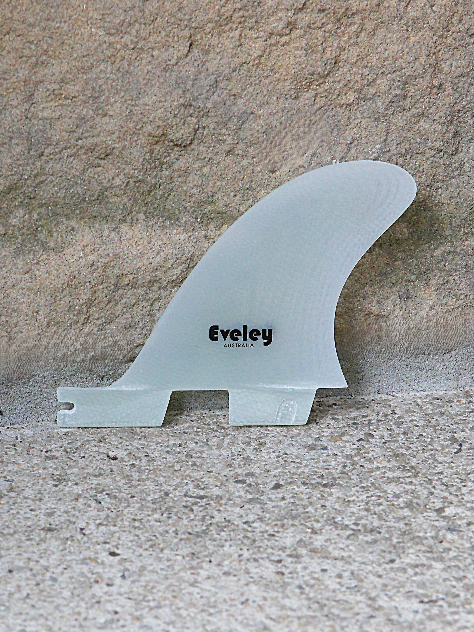 3.4" Classic Stabilizer Fin – FCSII Compatible natural Pro Glass.